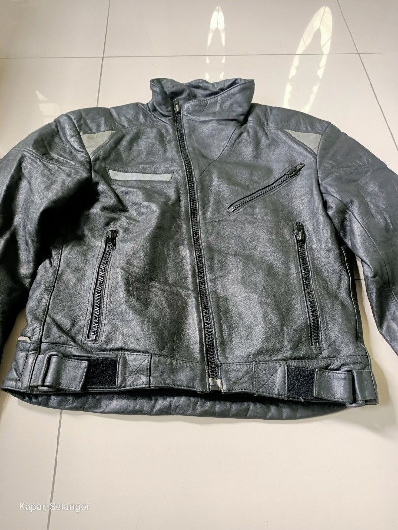 Dainese Vintage dainese black leather motorcycle jacket Size US M / EU 48-50 / 2 - 2 Thumbnail