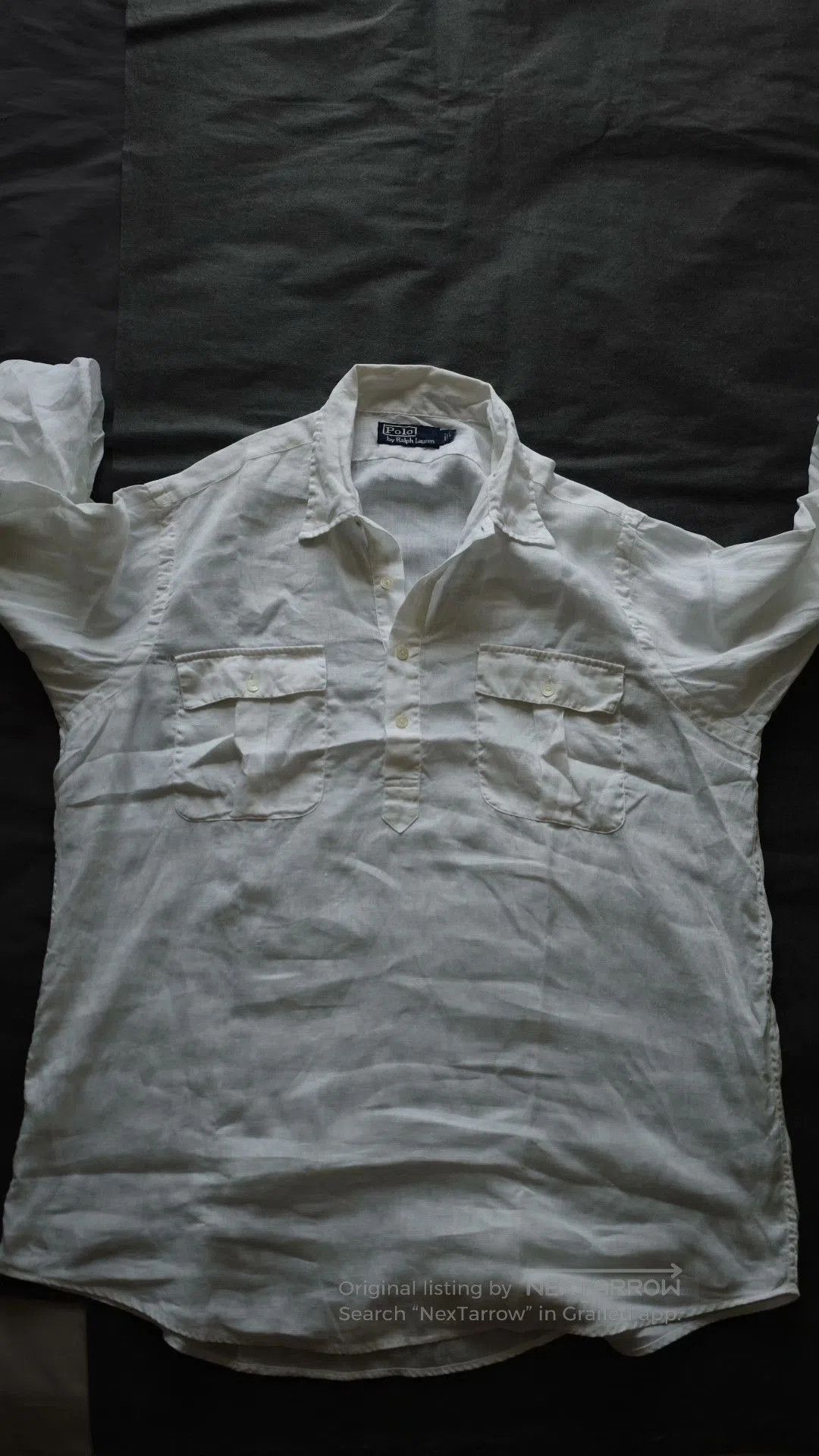 Polo Ralph Lauren Polo Ralph Lauren Vintage Linen Shirt. Size US M / EU 48-50 / 2 - 1 Thumbnail