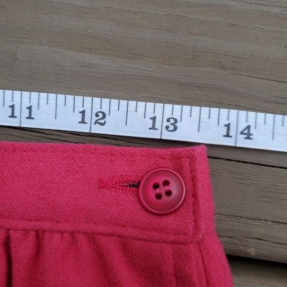 Pendleton × Vintage Vintage 80s Barbie Hot Pink Virgin Wool Preppy Acadamia Work Size 27" / US 4 / IT 40 - 5 Thumbnail