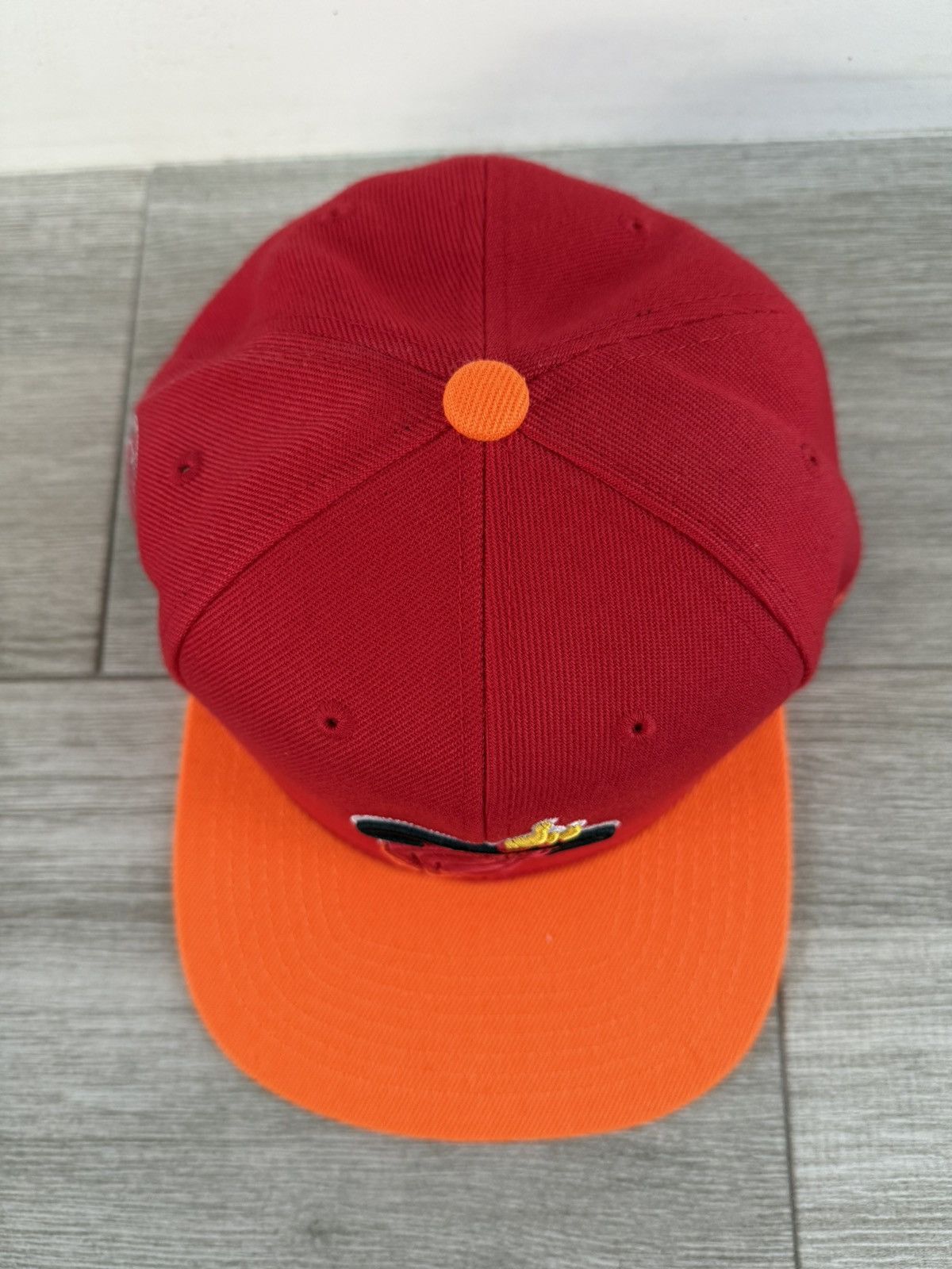 Mitchell & Ness × NBA Miami Heat Mitchell & Ness Hardwood Classics Fitted 7 3/8 Size ONE SIZE - 6 Thumbnail