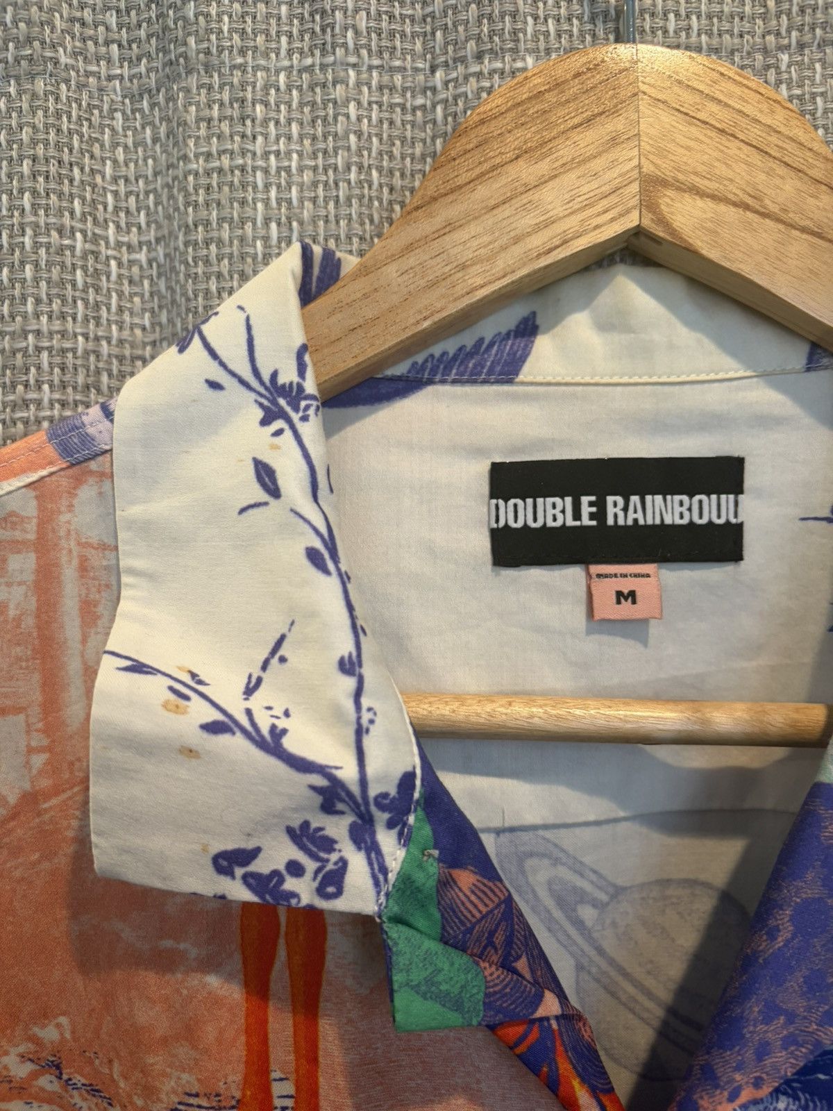 Double Rainbouu Double Rainbouu Camp Collar Trippy Pattern Button Down Shirt Size US M / EU 48-50 / 2 - 3 Thumbnail