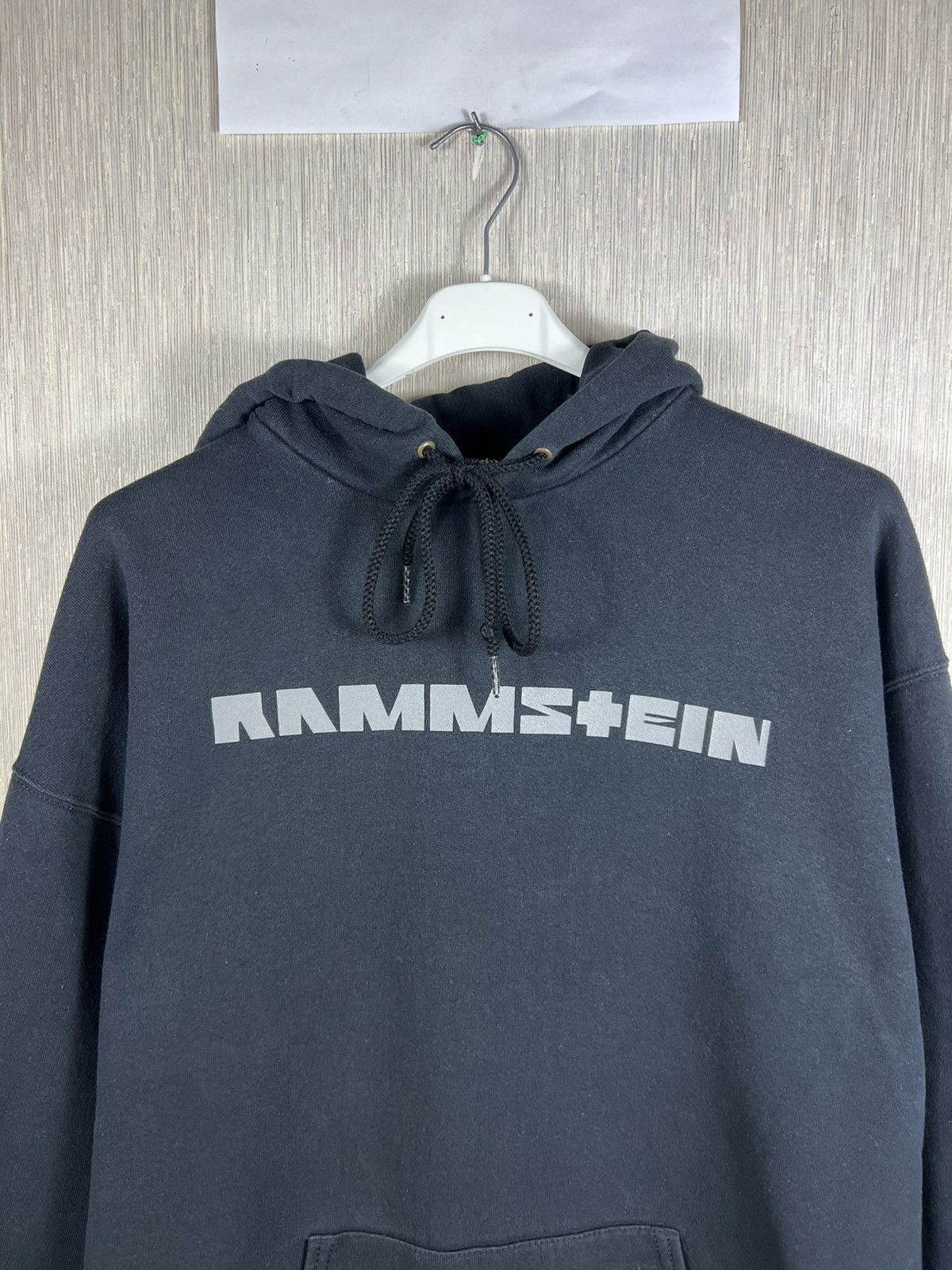 Balenciaga Vintage 90s Rammstein fire splash hoodie central logo retro Size US XXL / EU 58 / 5 - 5 Thumbnail