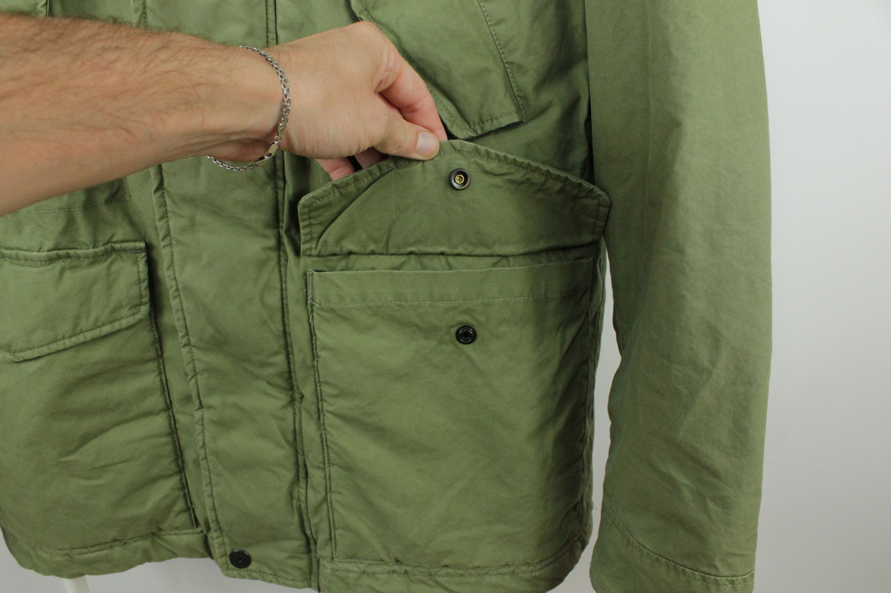 G-Star G-Star Raw Vodan Padden Hooded Sage Jacket Men's Size US XL / EU 56 / 4 - 10 Thumbnail