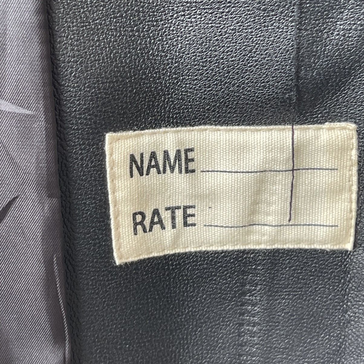 14th Addiction Archive AGINGCCC Lambskin Leather Single Rider Jacket Size US L / EU 52-54 / 3 - 11 Thumbnail