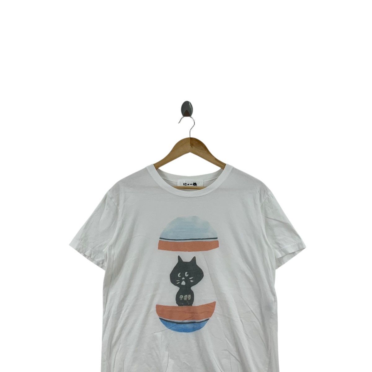 Ne-Net NE-NET TSUMORI CHISATO Capsule Cat Tee Shirt Top Size M / US 6-8 / IT 42-44 - 2 Thumbnail