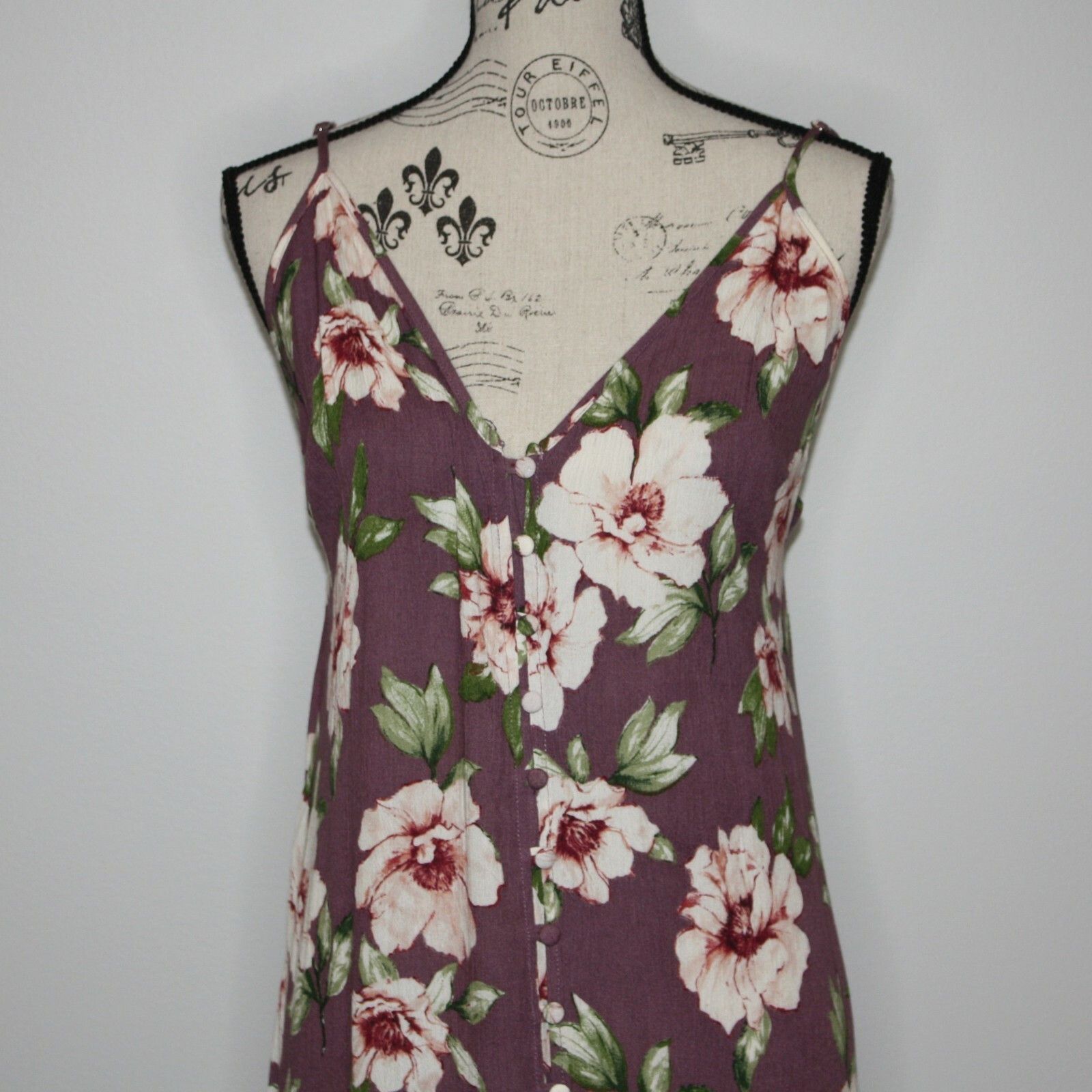 BP. Floral Button Front Maxi Dress in size Small MSRP $59 NWOT Size S / US 4 / IT 40 - 11 Thumbnail