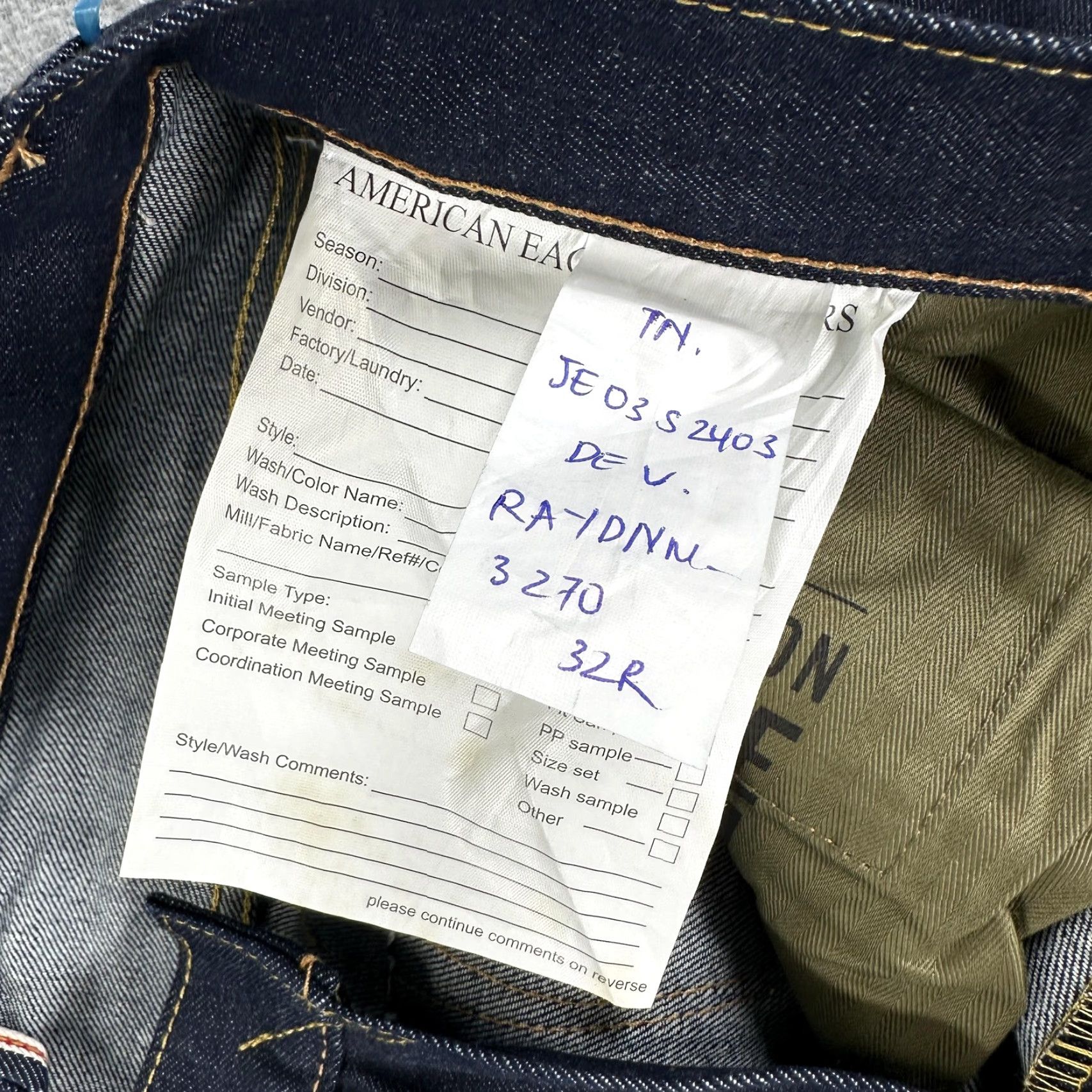 Todd Snyder Todd Snyder American Eagle Selvedge Denim Jeans Indigo Mens 32x32 Tapered Size US 32 / EU 48 - 4 Thumbnail
