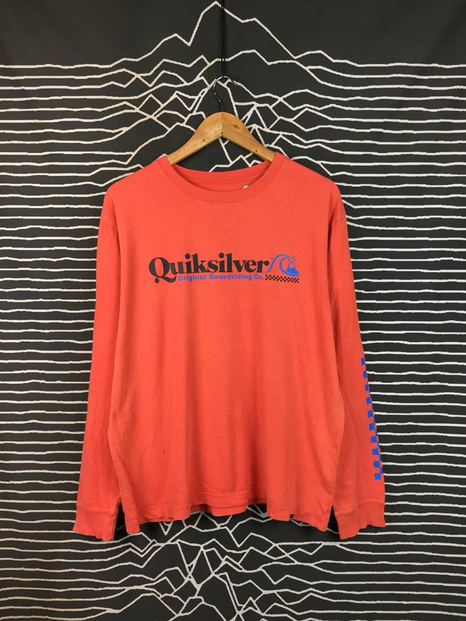Quiksilver Quiksilver Boardriders Japan Checkered Sleeve Graphic Tee Size US L / EU 52-54 / 3 - 2 Thumbnail