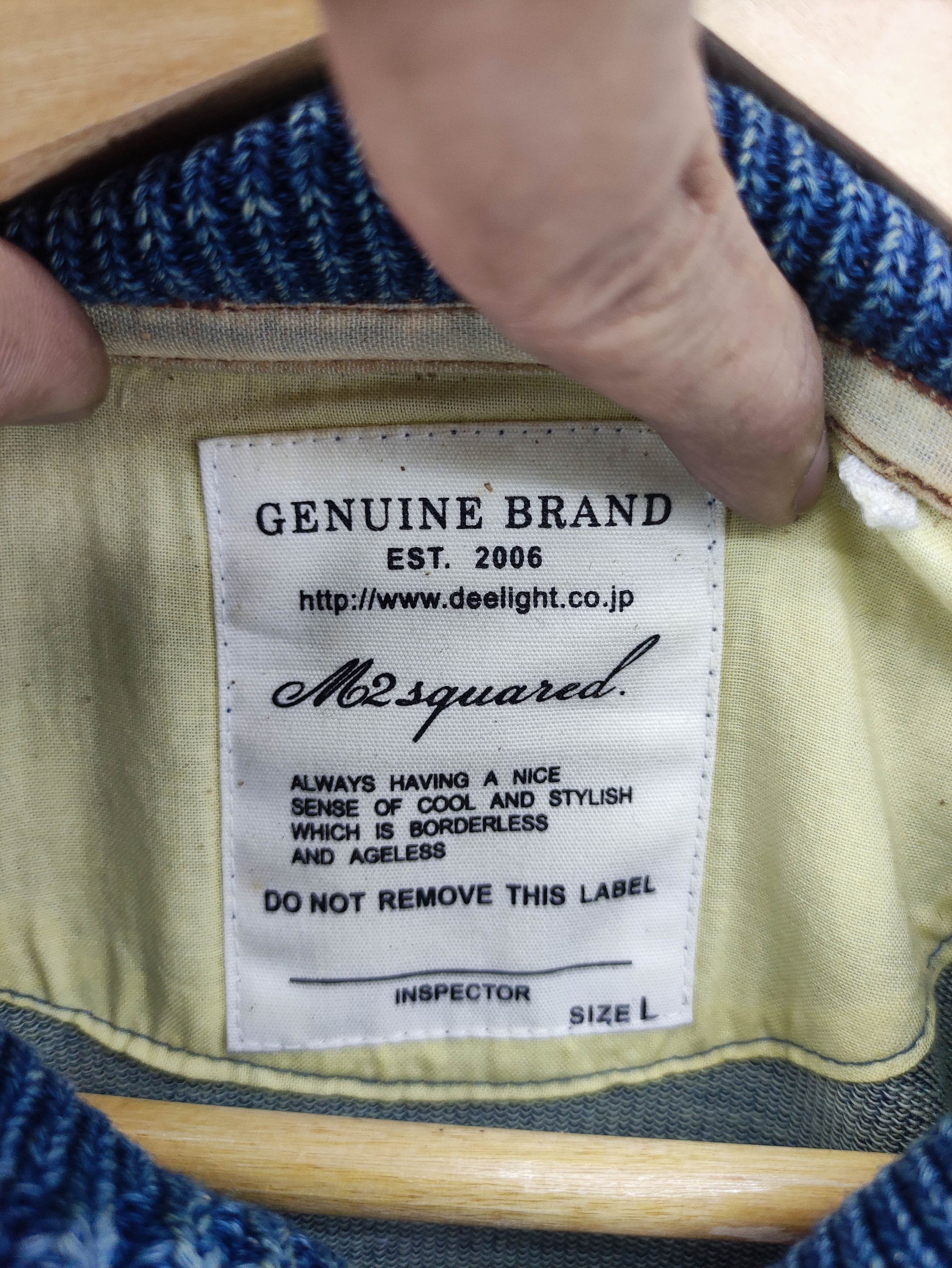 Japanese Brand Vintage M2Squared Snap Button Jacket Size US S / EU 44-46 / 1 - 3 Thumbnail