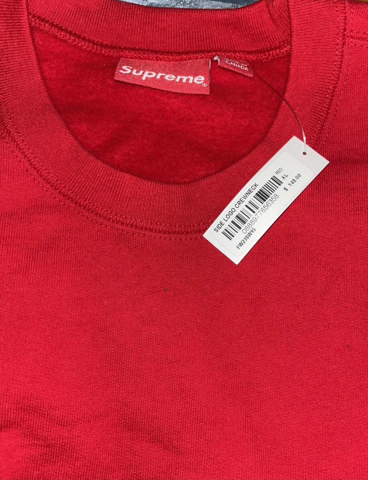 Supreme Supreme side logo crewneck Size US XL / EU 56 / 4 - 3 Thumbnail
