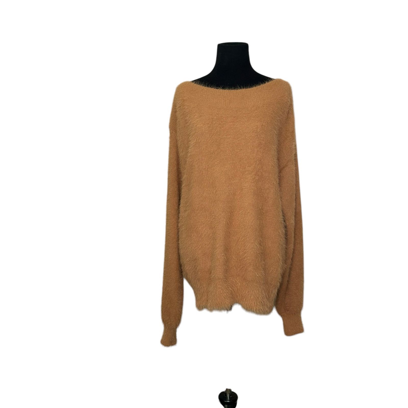 Other Callahan brown camel long sleeves fuzzy sweater size M Size M / US 6-8 / IT 42-44 - 6 Thumbnail