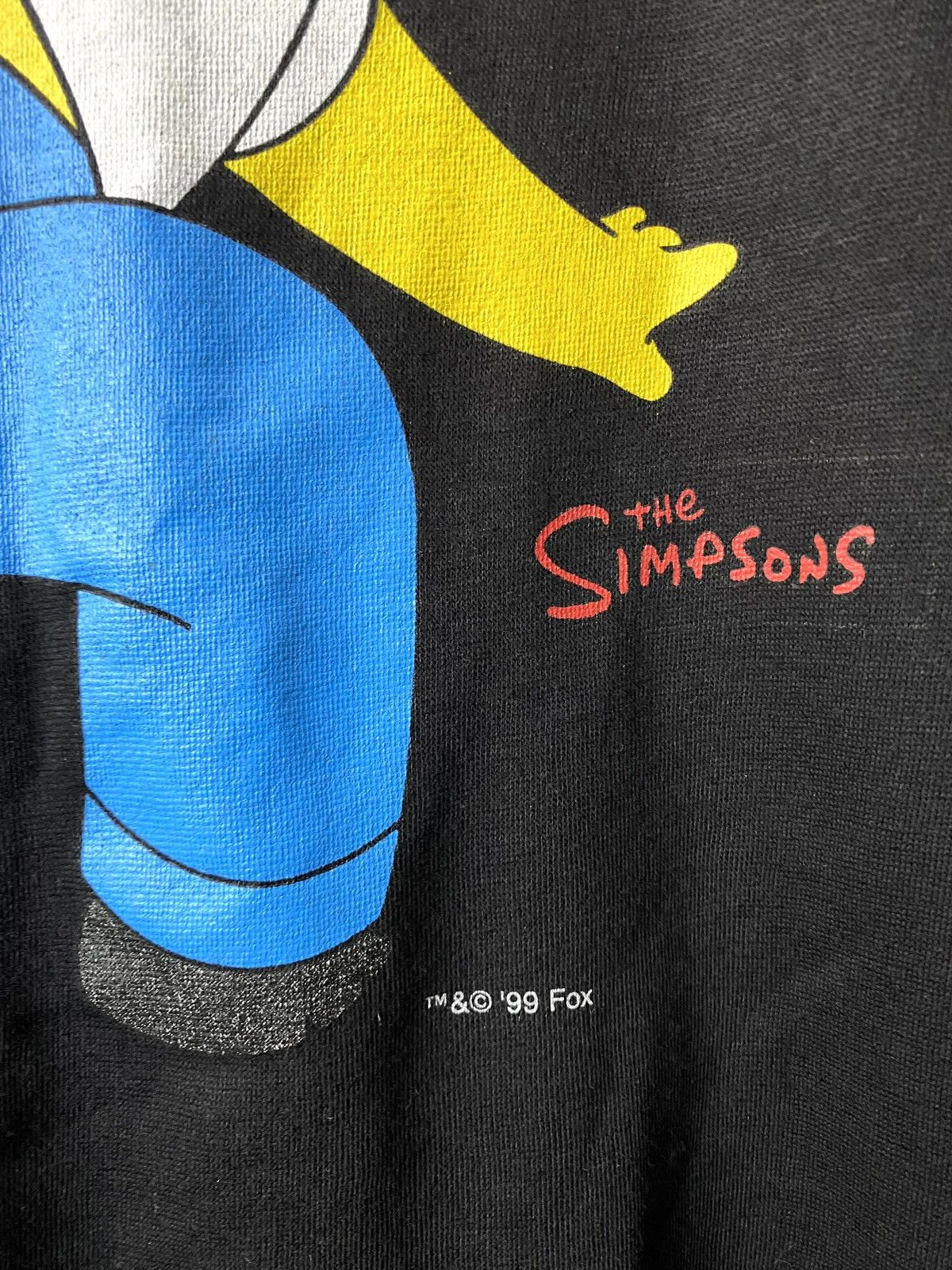 The Simpsons Rare! 99’ Vintage The Simpsons Kiss My Ass Sweatshirt Fox Size US M / EU 48-50 / 2 - 3 Thumbnail