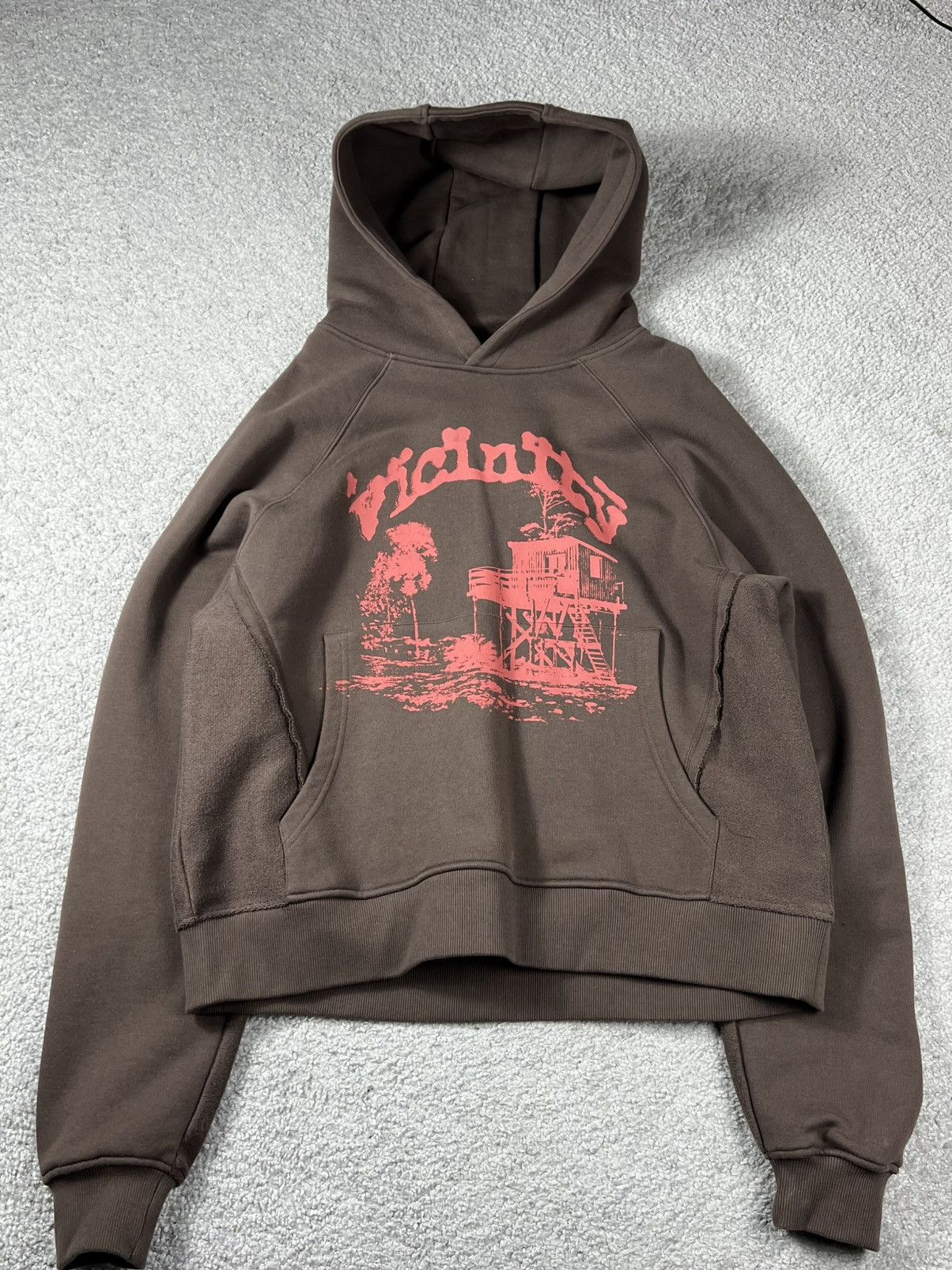 Other Vicinity Brown Hoodie Size L Size US L / EU 52-54 / 3 - 1 Thumbnail
