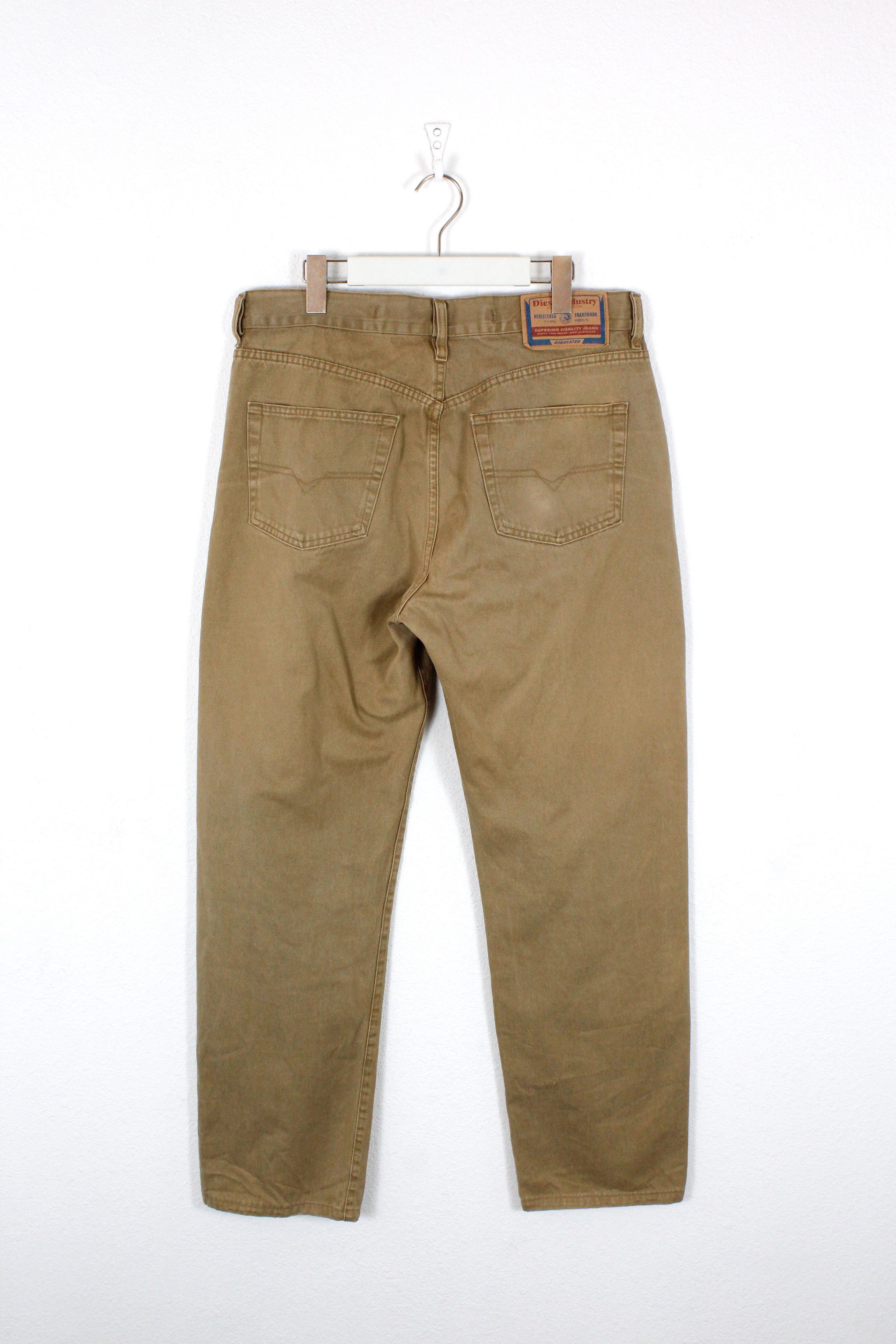 Diesel Vintage Diesel Beige Baggy Khaki Pants Y2K 90s Size US 36 / EU 52 - 5 Thumbnail
