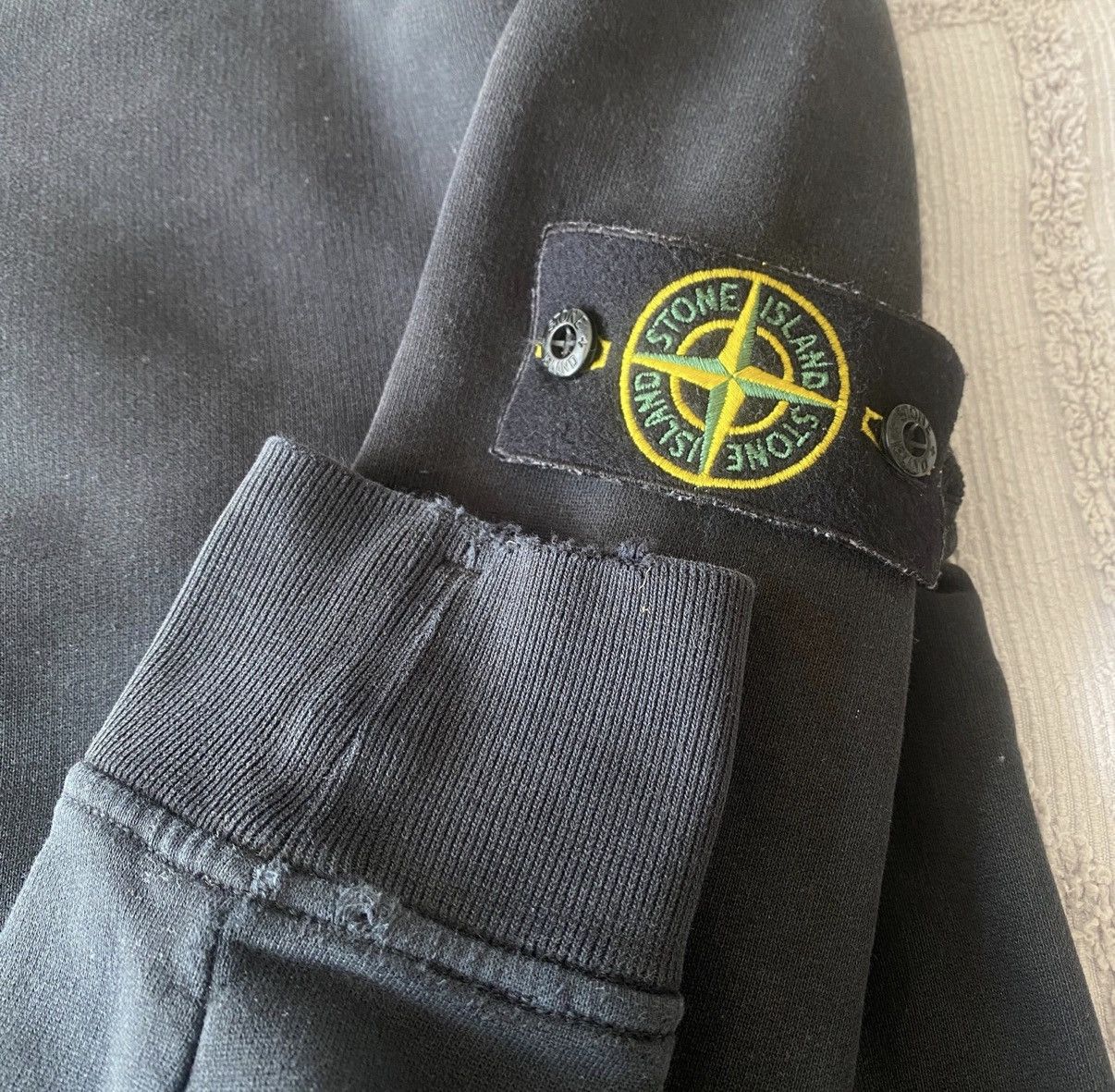 Stone Island Stone Island Compass-badge Sweatshirt Grey Size US S / EU 44-46 / 1 - 5 Thumbnail