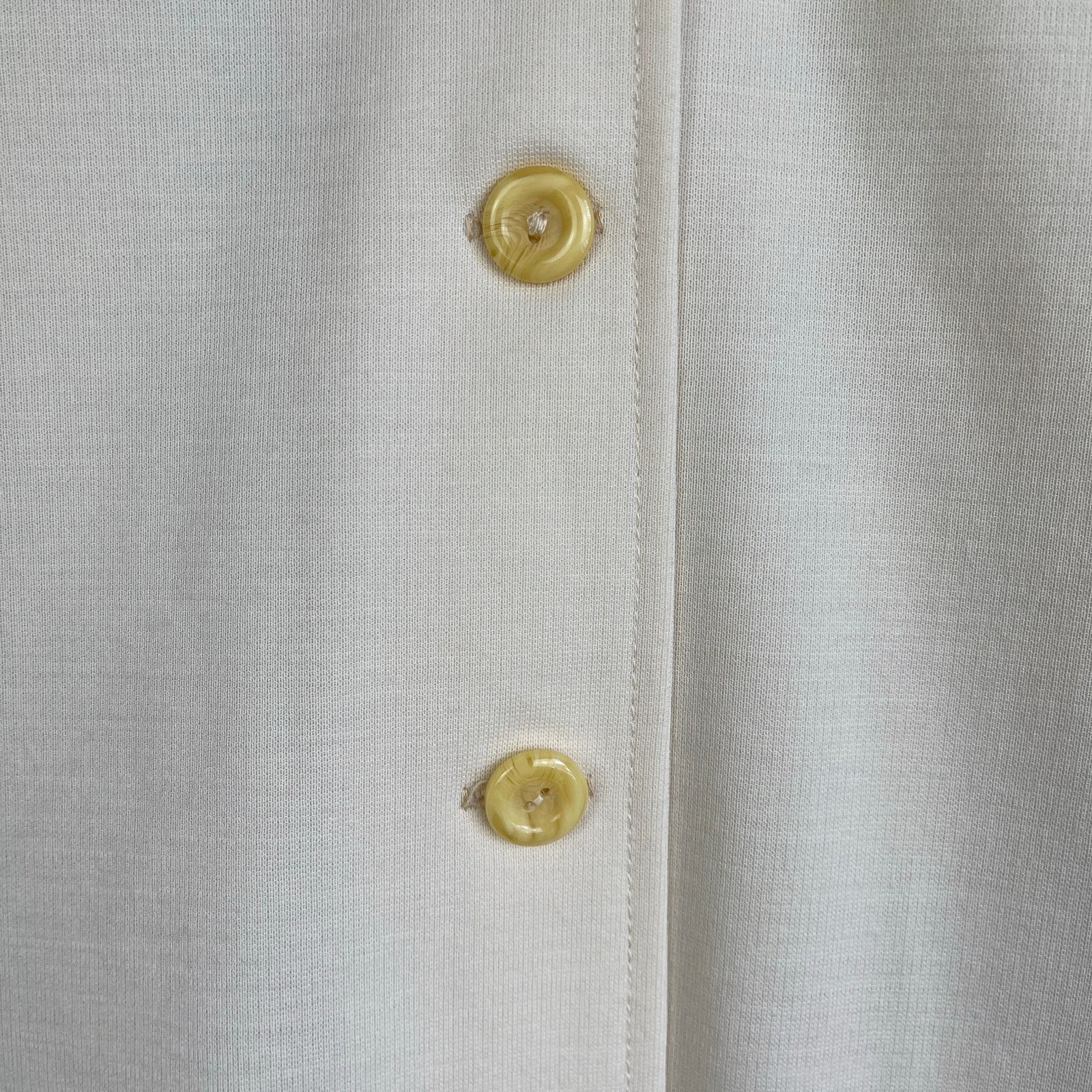 Vintage VTG 70’s Cream Blazer Jacket & High Waist Pants Suit Set XS Size 24" / US 00 / IT 34 - 13 Thumbnail