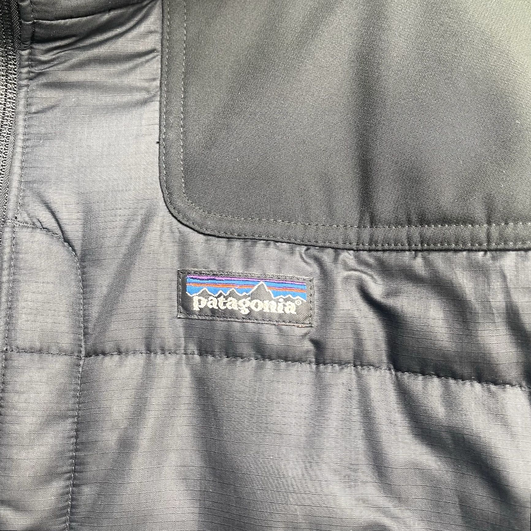Patagonia VINTAGE Patagonia Jacket Mens Large Black Winter Insulated Rubicon Rider Hiking Parka Nano Puff 90s Outdoor Ski Men's Size US L / EU 52-54 / 3 - 3 Thumbnail