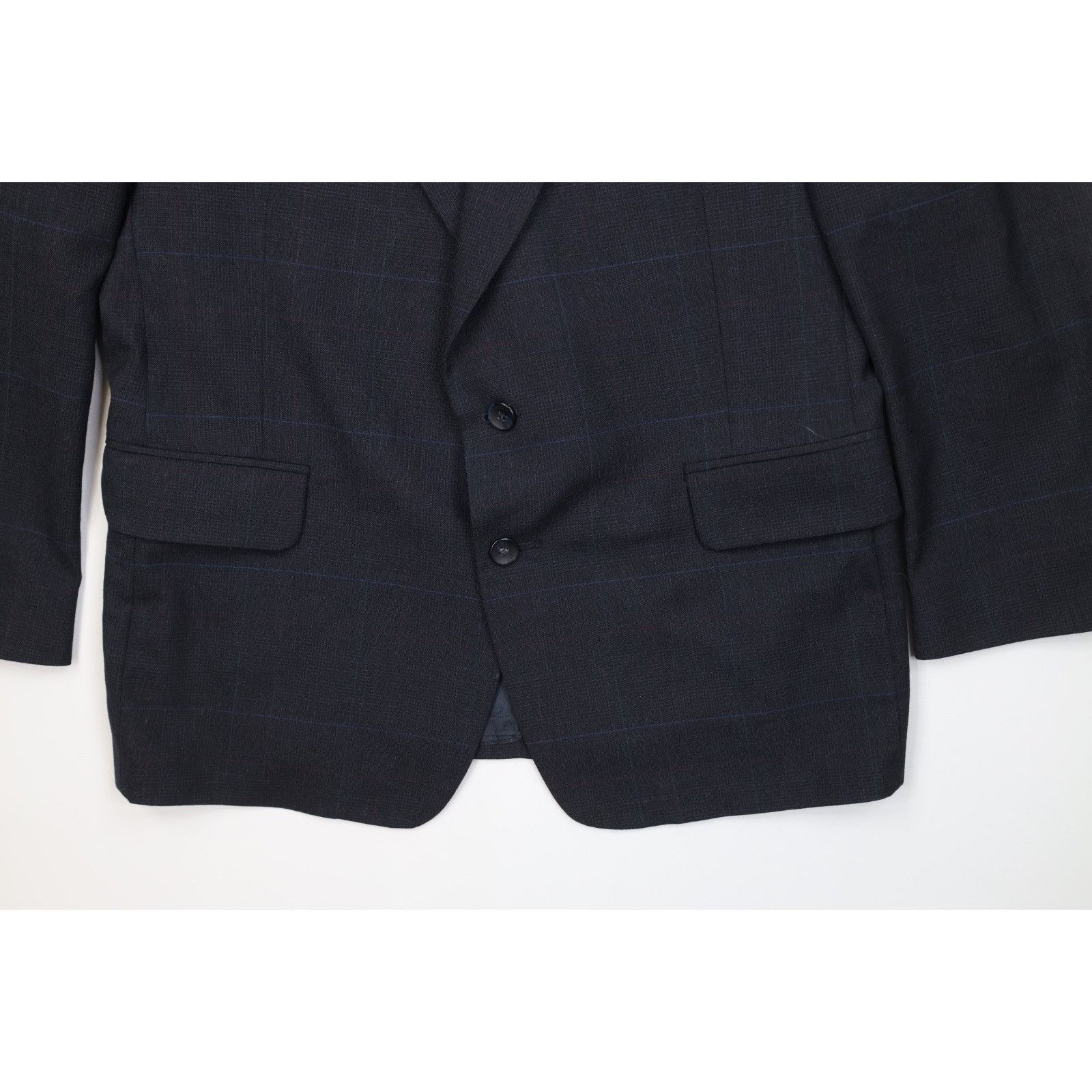 Vintage Vintage 70s Streetwear 2 Piece Wool Suit Wedding Size 44S - 5 Thumbnail