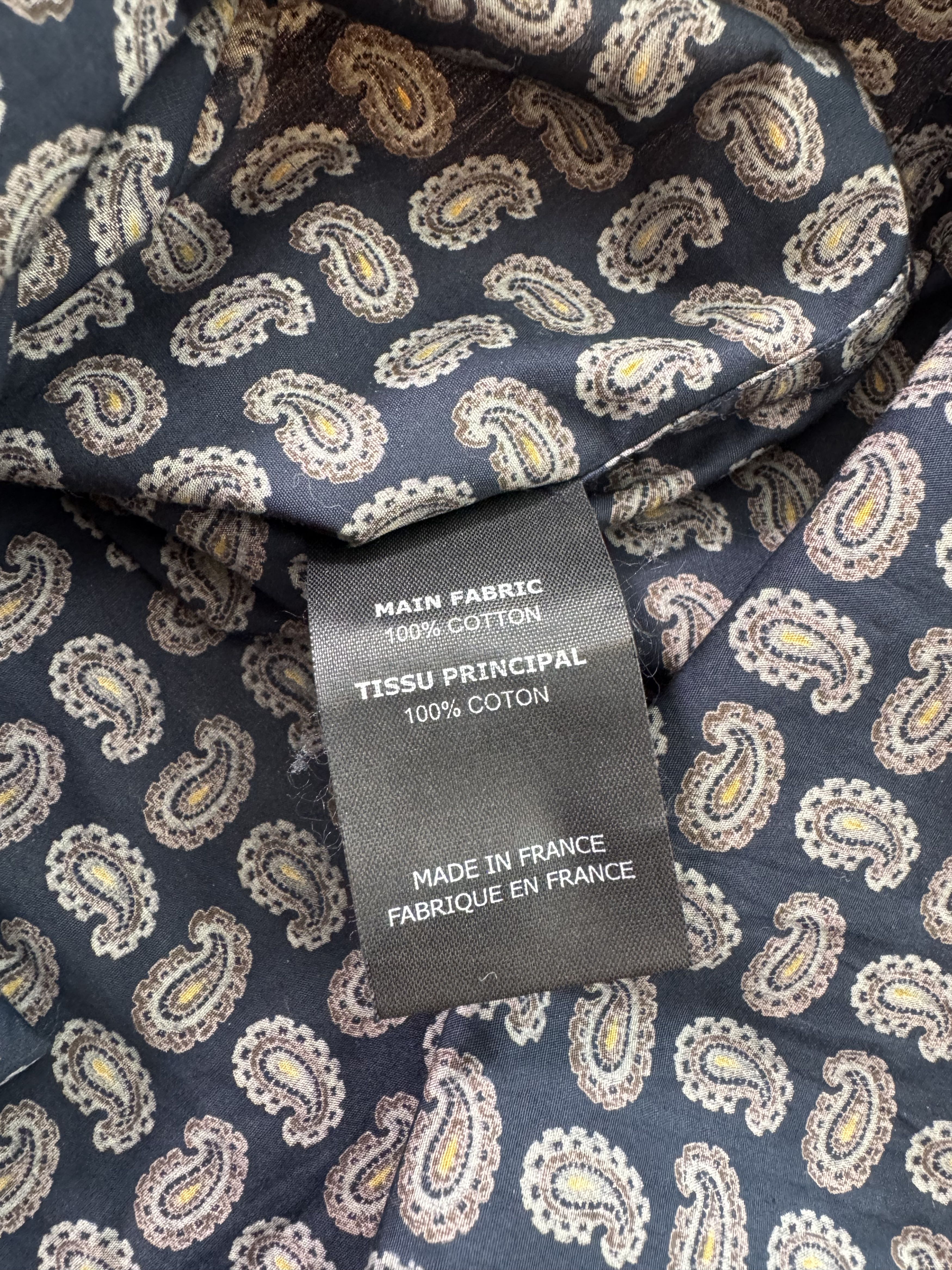 Vetements Vetements RUNWAY paisley & stickers print shirt Size US M / EU 48-50 / 2 - 10 Thumbnail