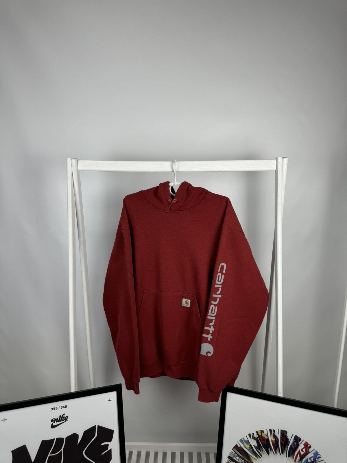 Carhartt Vintage Carhartt Hoodie Size US L / EU 52-54 / 3 - 1 Thumbnail
