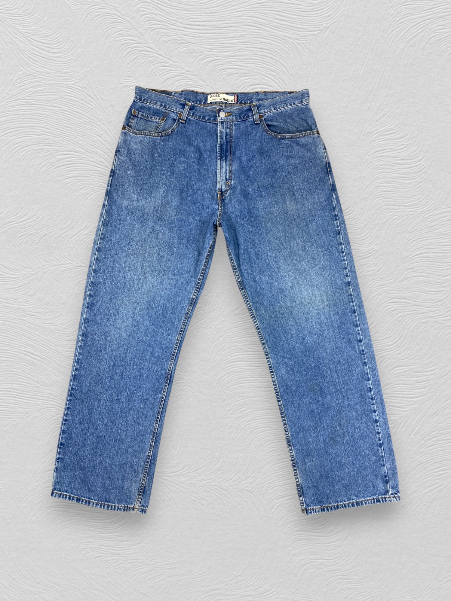 Levi's Blue Vintage Levi's 569 Jeans 38x32 Denim -JN1434 Size US 38 / EU 54 - 1 Thumbnail