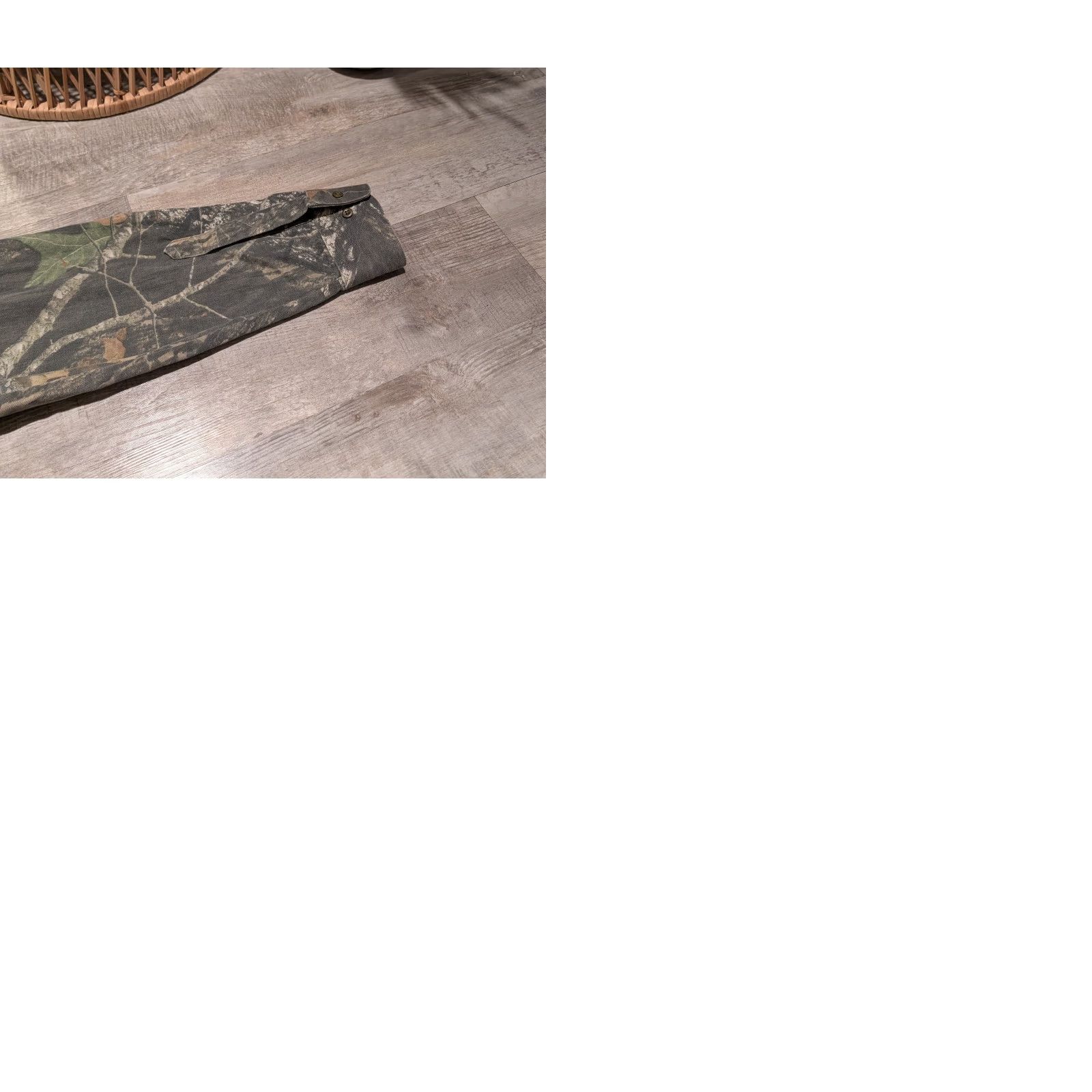 Vintage VINTAGE Dan River Shirt Mens L Mossy Oak Break Up Canvas Camouflage Button-Down Outdoor Hunting Fishing Size US L / EU 52-54 / 3 - 10 Thumbnail