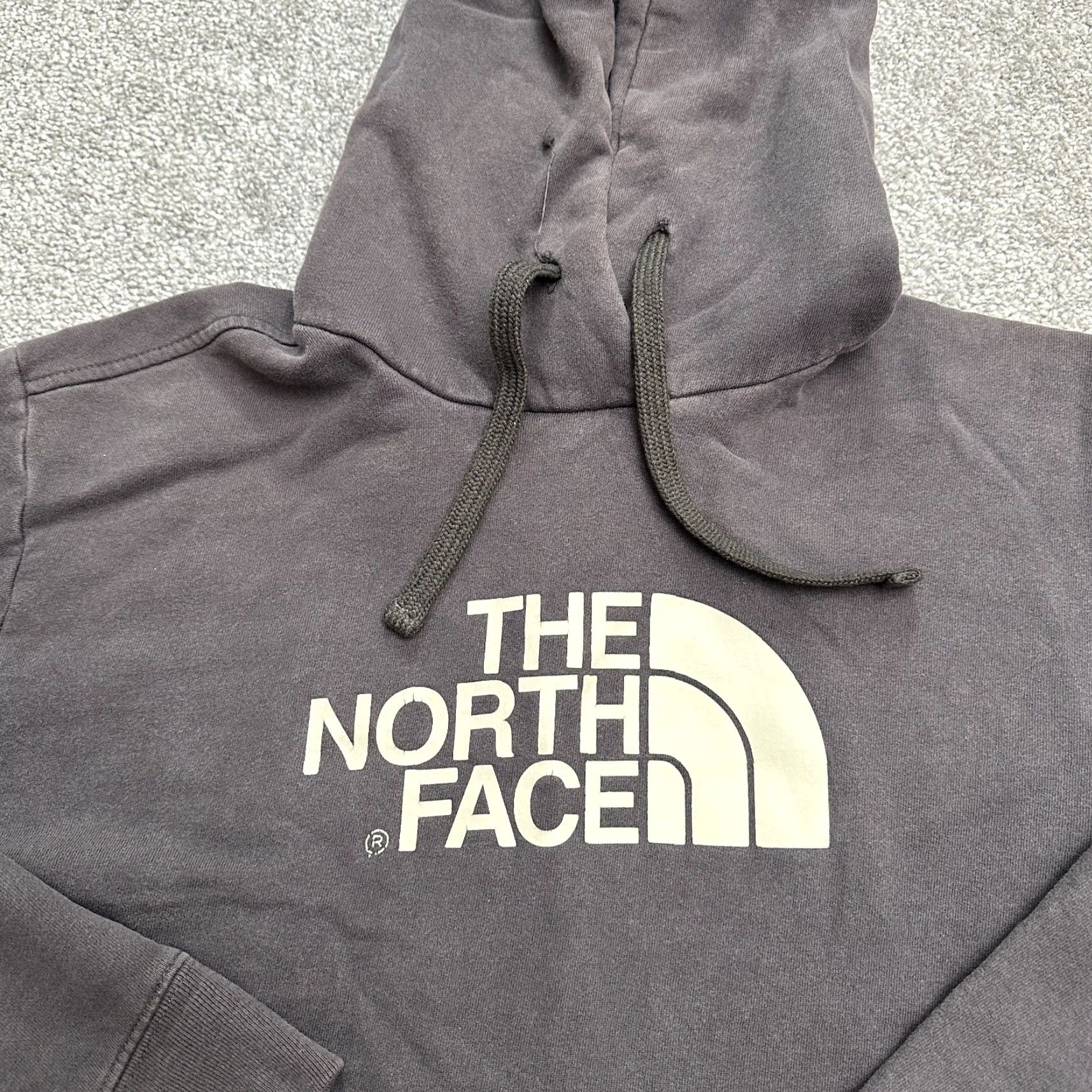 The North Face The North Face Hoodie Mens Large Gray Graphic Fleece Pullover Outdoor Sweatshirt Size US L / EU 52-54 / 3 - 3 Thumbnail