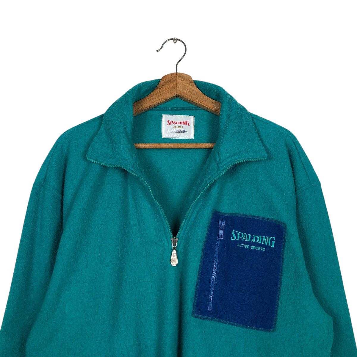 Japanese Brand × Vintage Vintage Half Zipper Sweatshirt Collar Spalding Issey Miyake Size US M / EU 48-50 / 2 - 13 Thumbnail