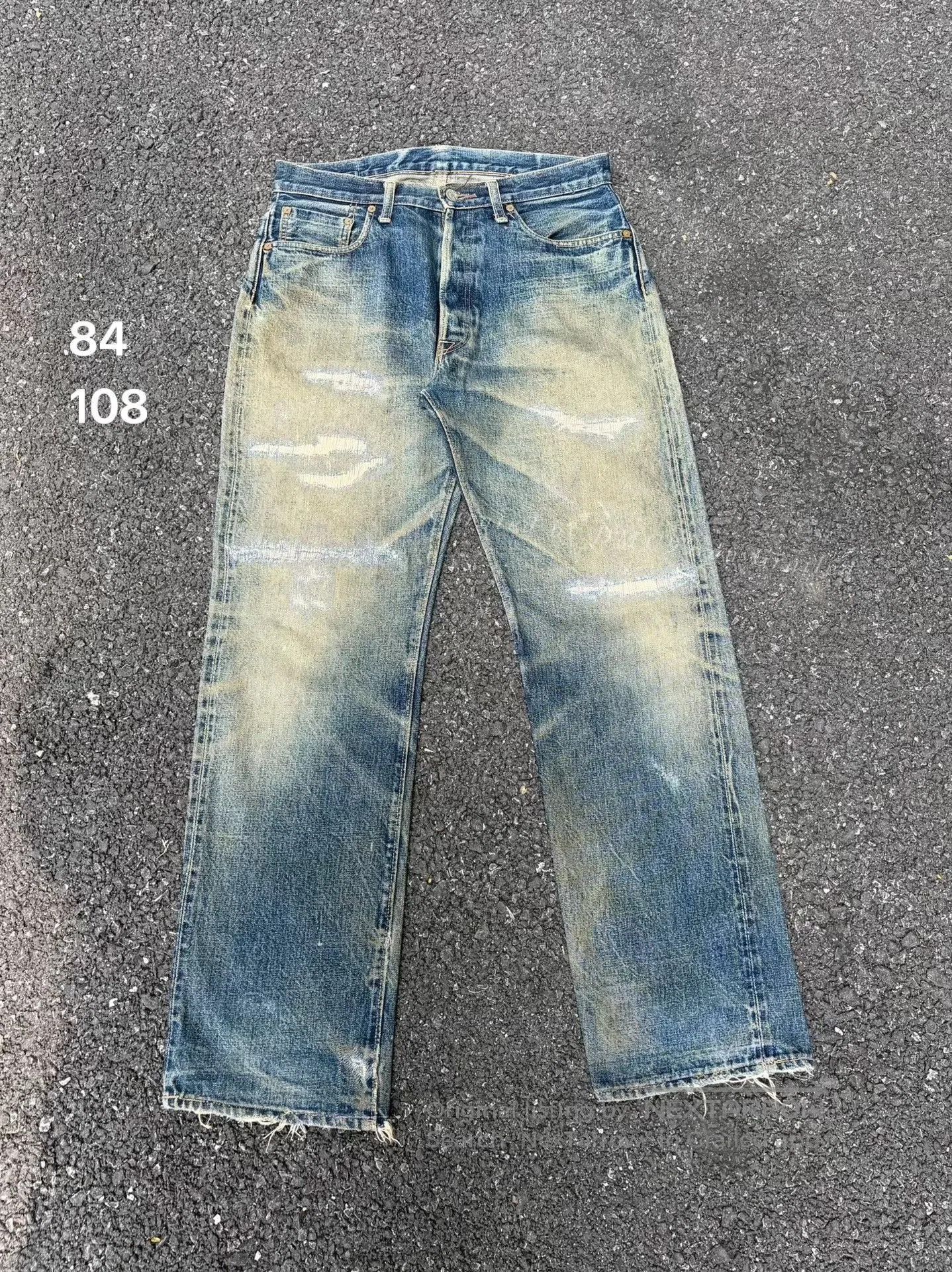 Vintage Vintage 90s Denim Jeans. Size US 33 - 1 Thumbnail