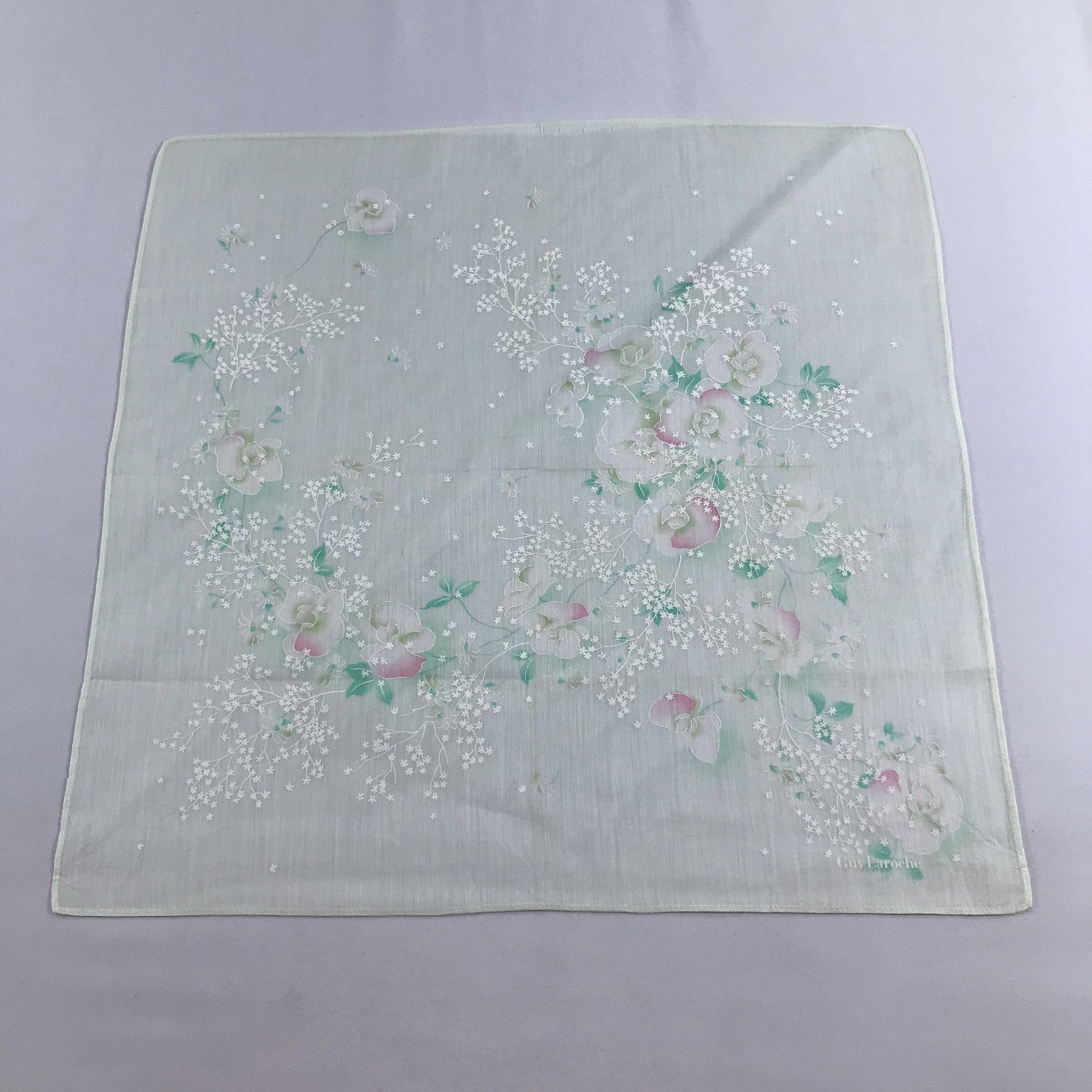 Guy Laroche Guy Laroche Vintage Handkerchief Neckerchief Bandana H937 Size ONE SIZE - 2 Thumbnail