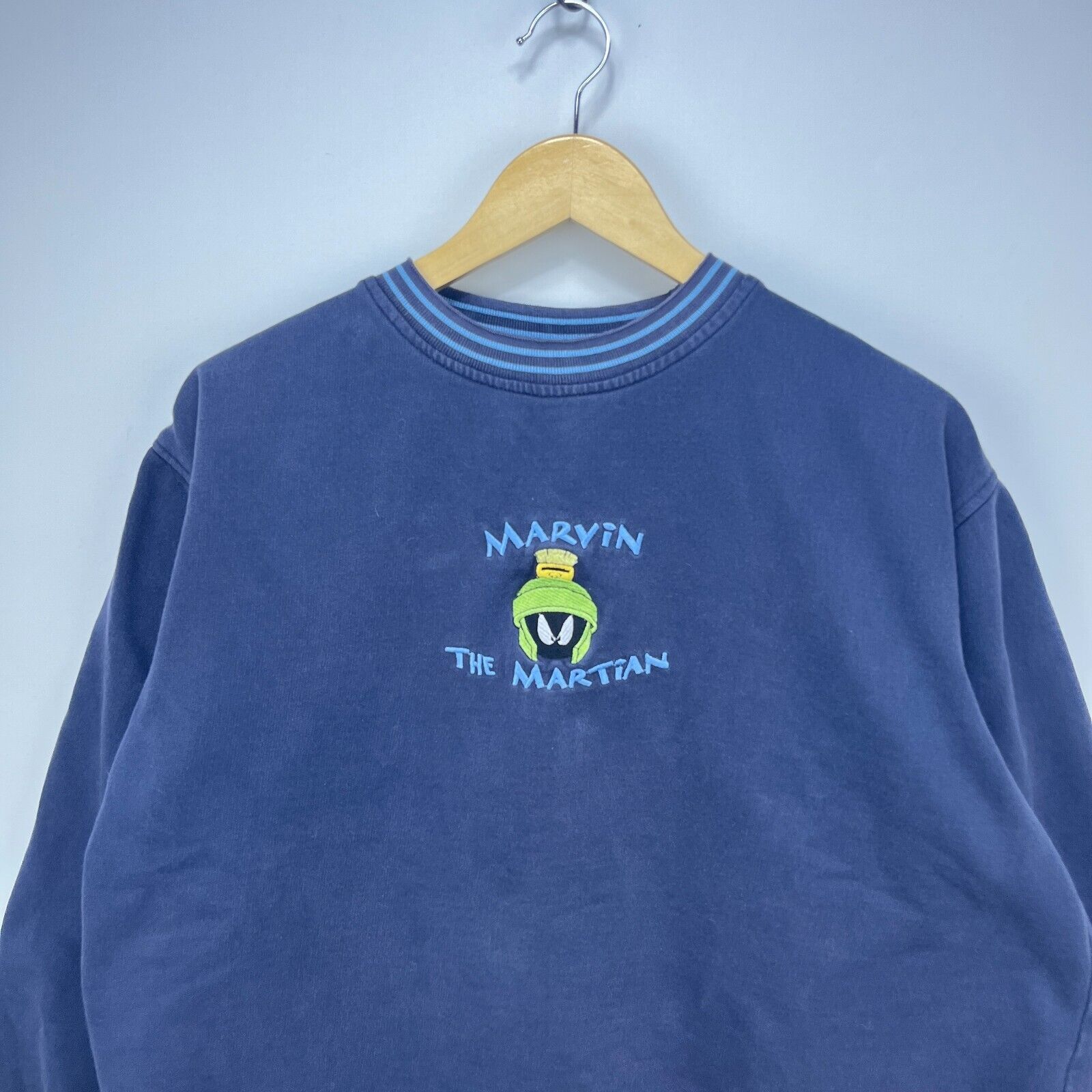 Vintage Vintage 90s Marvin the Martian Looney Tunes Sweatshirt Small Size US S / EU 44-46 / 1 - 2 Thumbnail