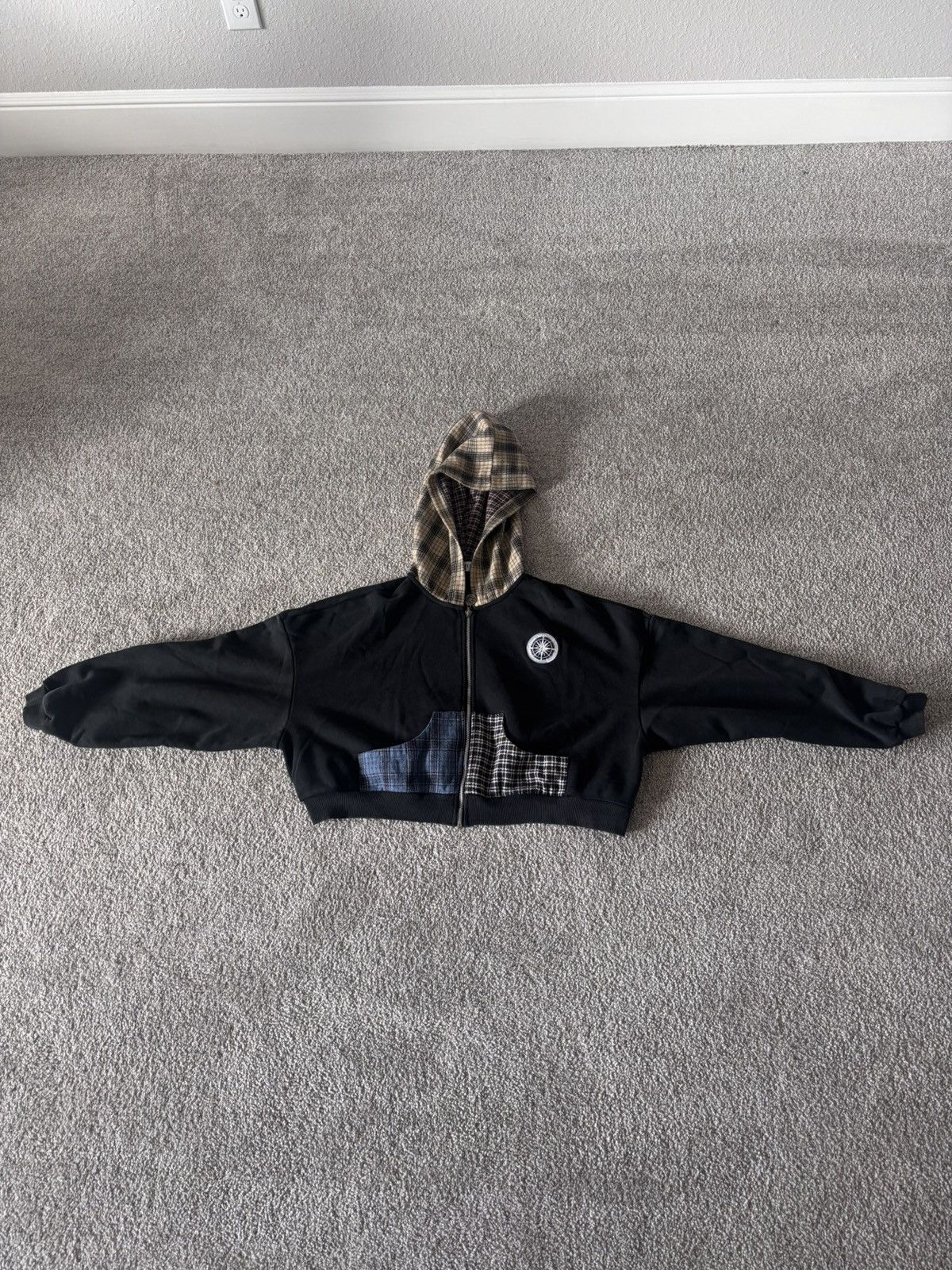 Voyage Voyage cropped zip up hoodie Size M / US 6-8 / IT 42-44 - 1 Thumbnail