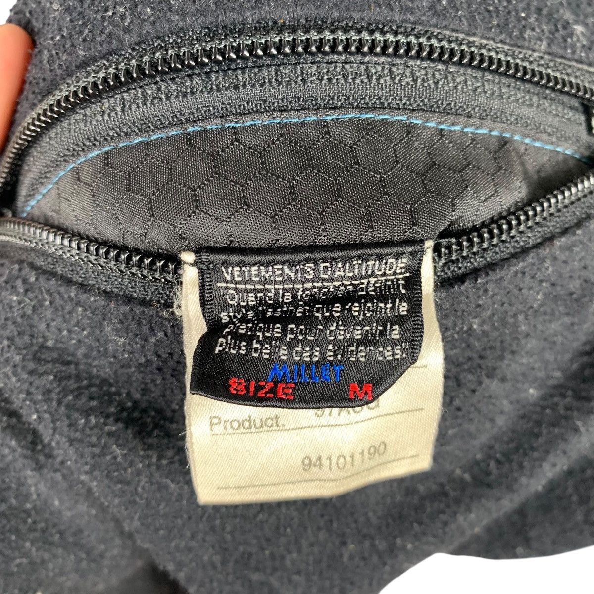 Vintage Vintage MILLET Outdoor Sportswear Reversible Zipper Jacket Size US M / EU 48-50 / 2 - 7 Thumbnail