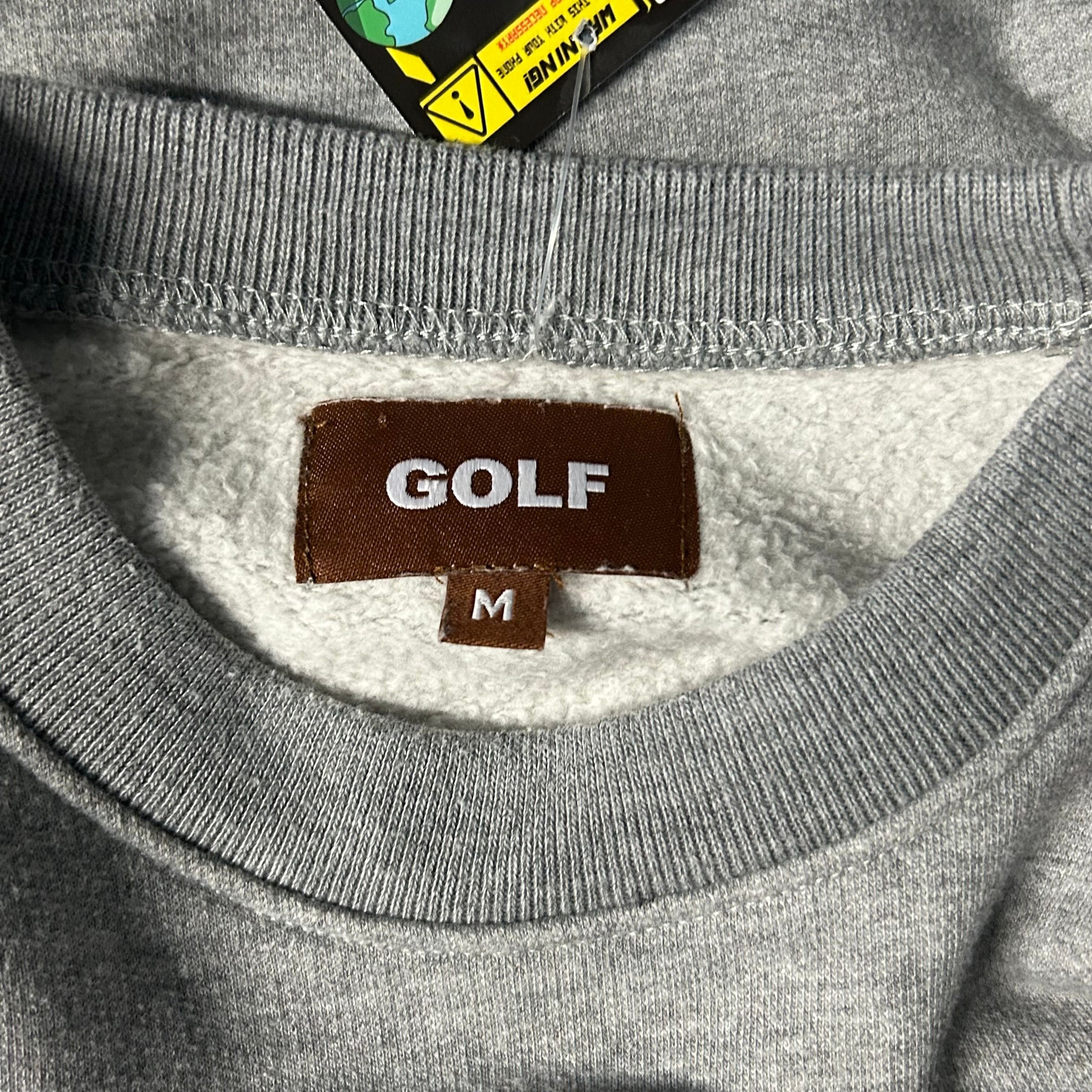 Golf Wang Golf Wang Embroidered Logo Crew Neck Grey Size M Size US M / EU 48-50 / 2 - 3 Thumbnail