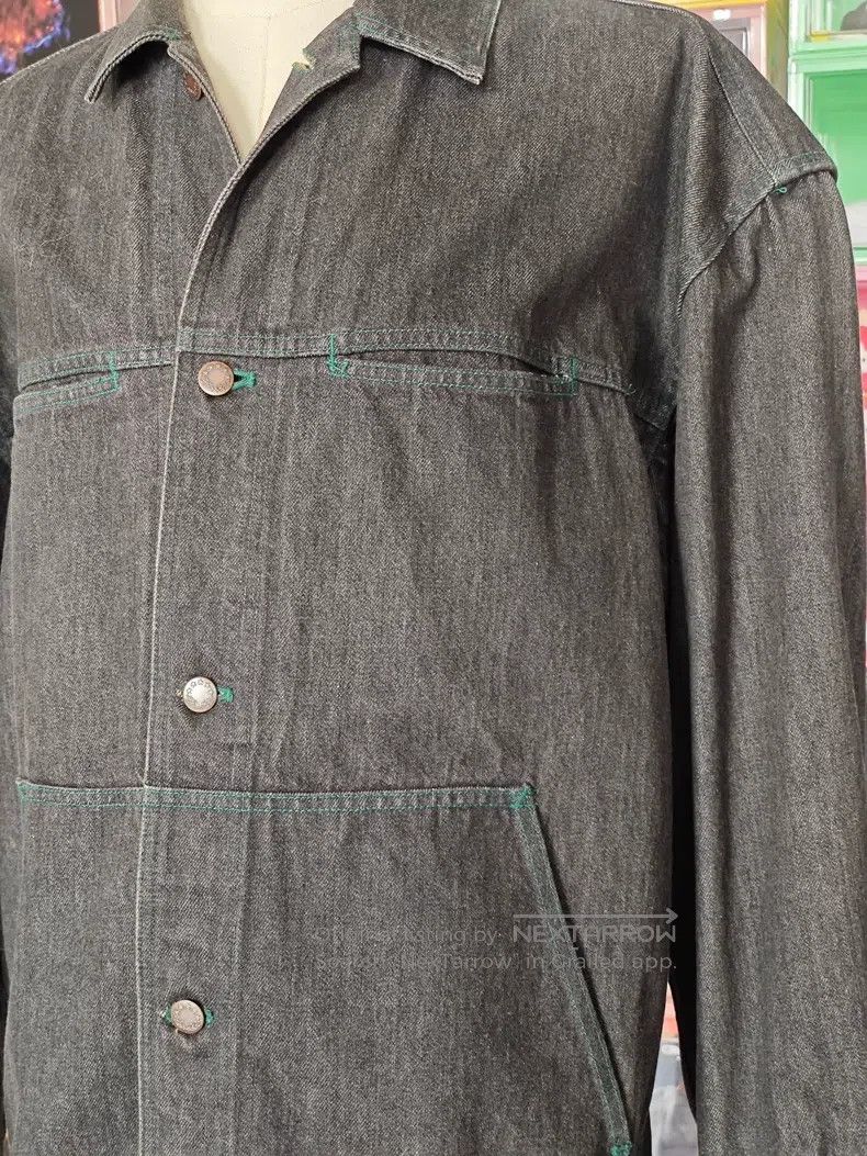 Comme des Garcons Comme Des Garcons Washed denim workwear jacket Size US M / EU 48-50 / 2 - 5 Thumbnail