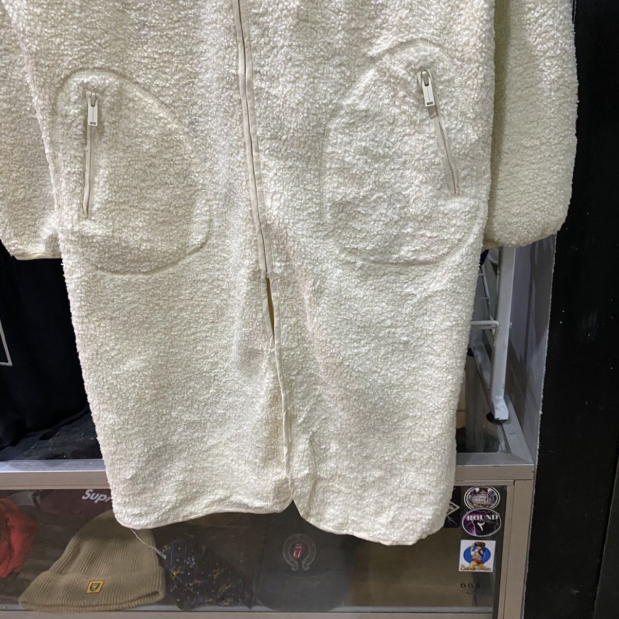 Japanese Brand × Undercover × Uniqlo Gu x Undercover Fleece Long Jacket Hood Size US S / EU 44-46 / 1 - 6 Thumbnail