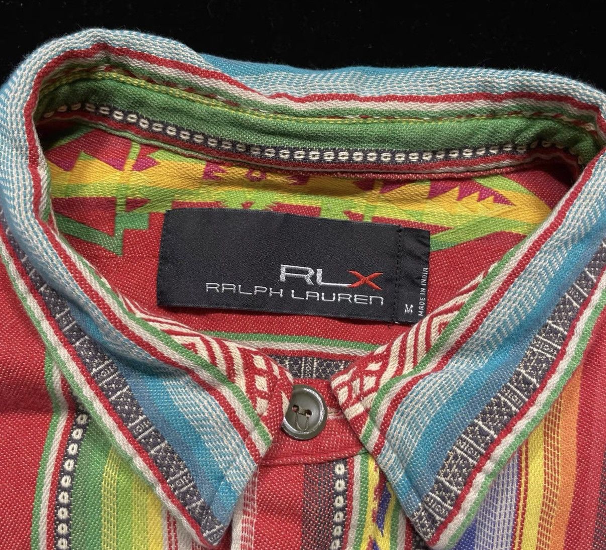 Polo Ralph Lauren Ralph Lauren Polo Southwestern Shirt K22 Size US XS / EU 42 / 0 - 4 Thumbnail
