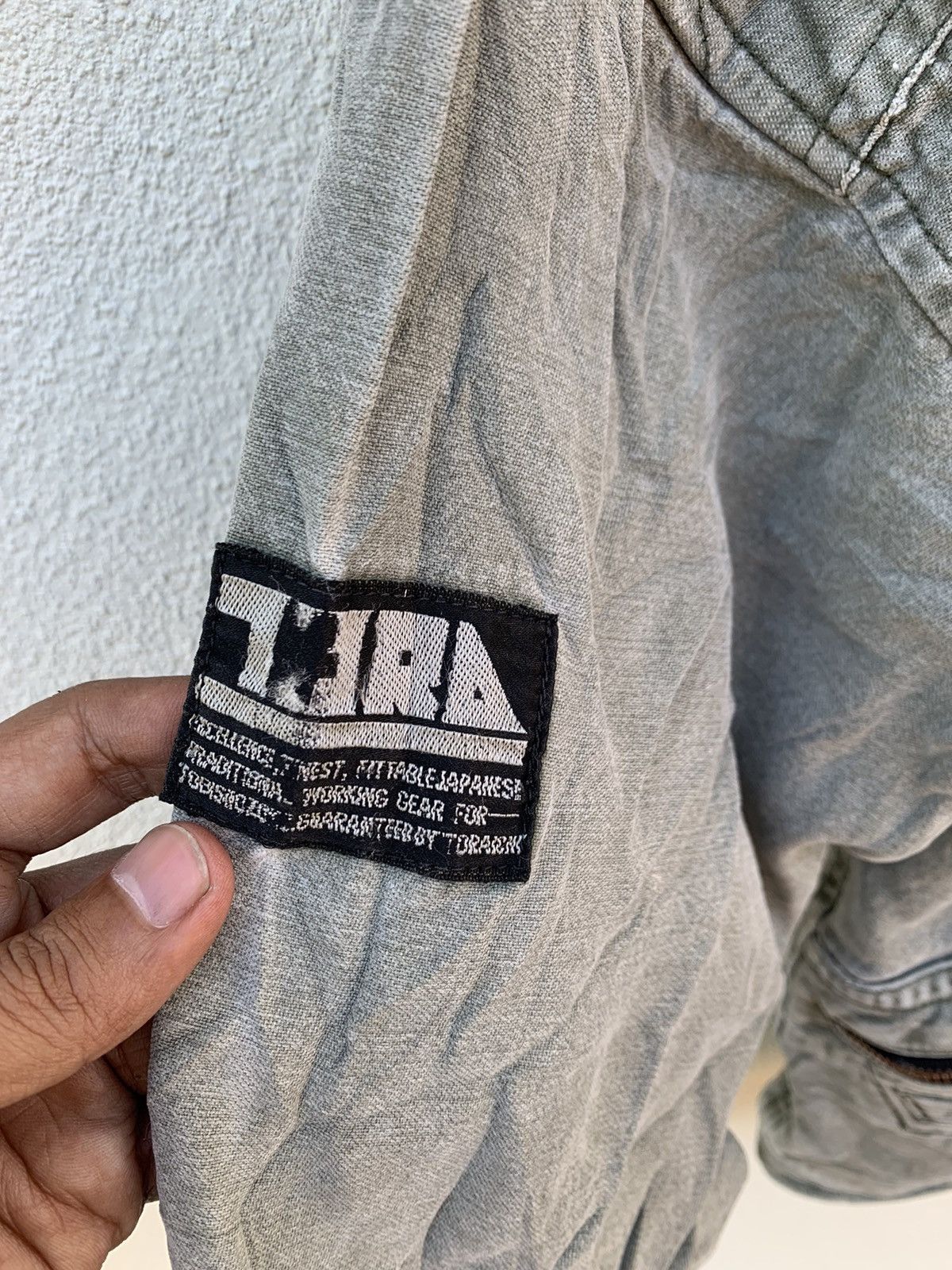 Japanese Brand Distress TORA Toraichi Worker Style Jacket Size US L / EU 52-54 / 3 - 6 Thumbnail