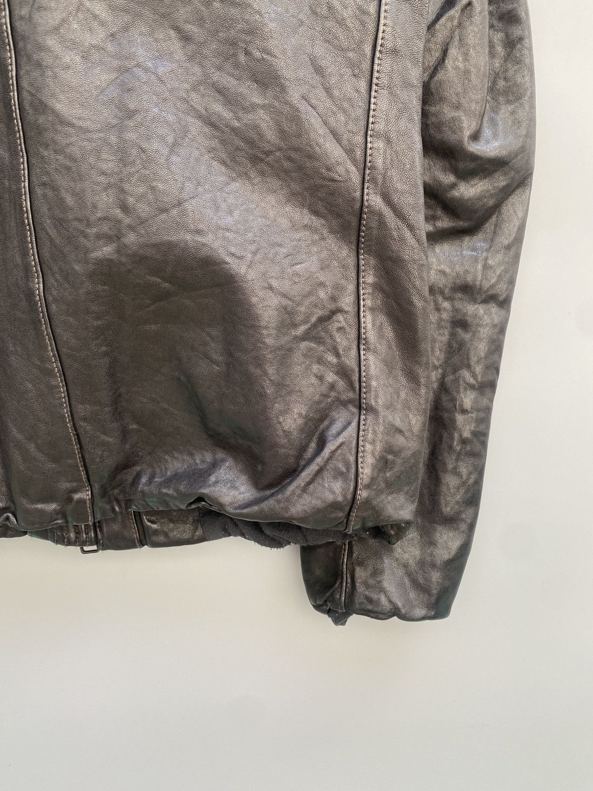 TROVE Trove Avant Garde Leather Jacket Size US S / EU 44-46 / 1 - 10 Thumbnail