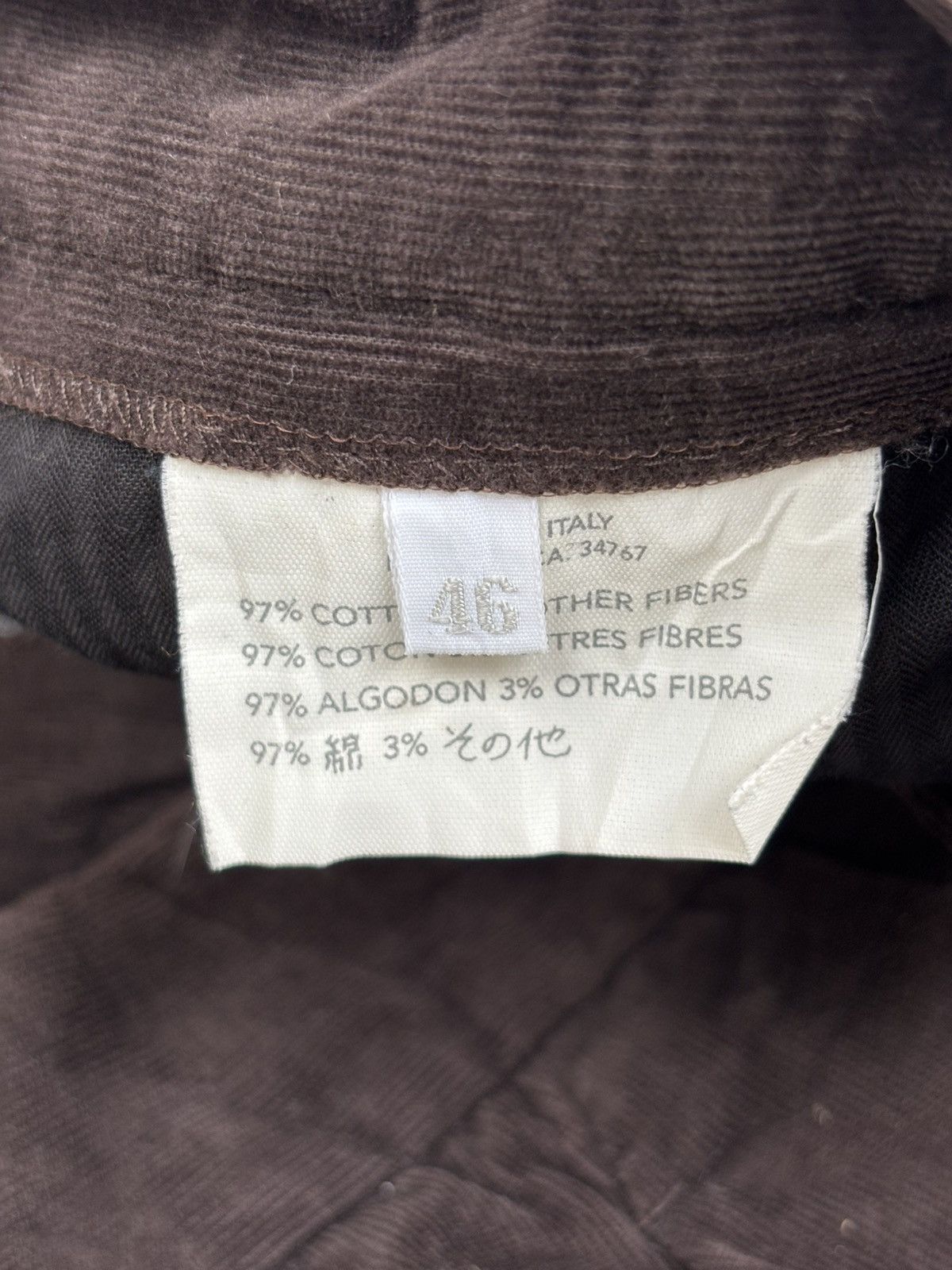 Miu Miu Fall 1999 Wide Leg Corduroy Trousers Size US 30 / EU 46 - 9 Thumbnail