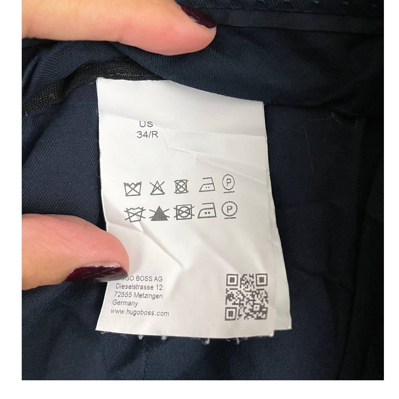 Hugo Boss Hugo Boss Dress Pants 34 R Men's 100% Virgin Wool Size US 34 / EU 50 - 5 Thumbnail