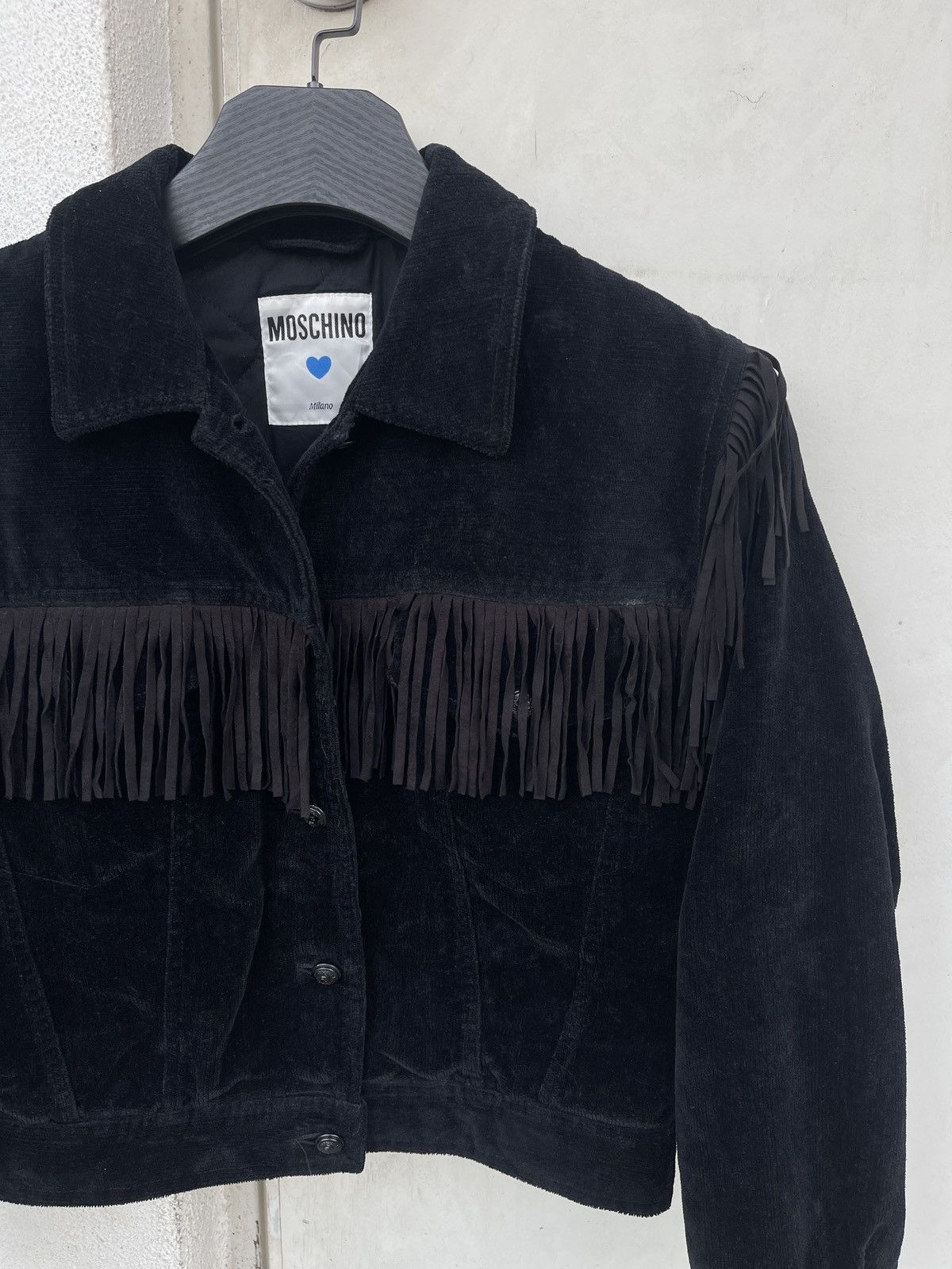 Moschino 1990s Vintage Moschino Western Cowboy Jacket Size US L / EU 52-54 / 3 - 3 Thumbnail
