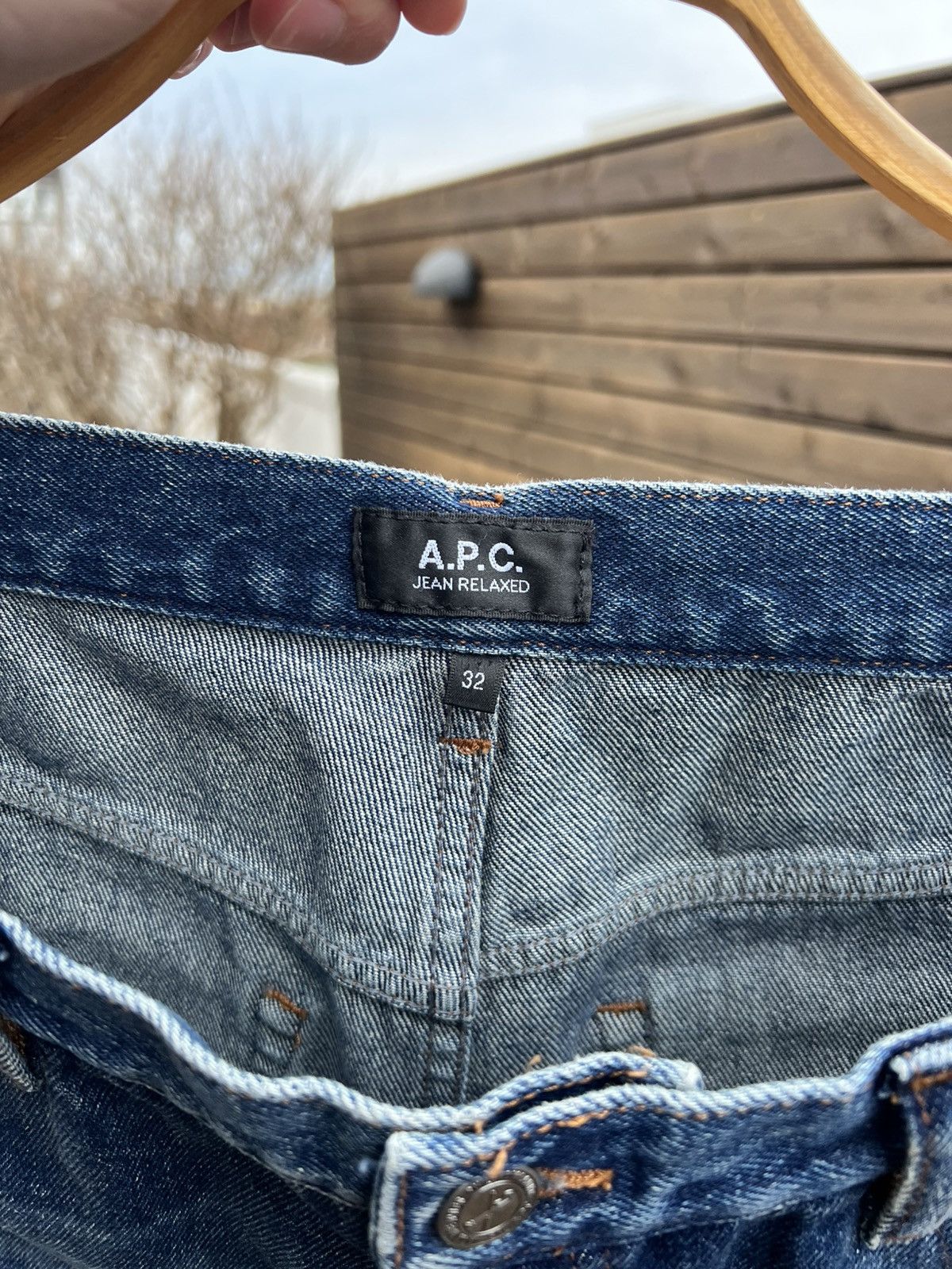 A.P.C. A.P.C paint splatter denim Size US 32 / EU 48 - 3 Thumbnail