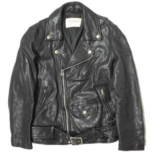 Other Other beautiful people shrink leather jacket Leather Outerwear 1646402401 DUTY FREE for USA Size ONE SIZE - 1 Thumbnail