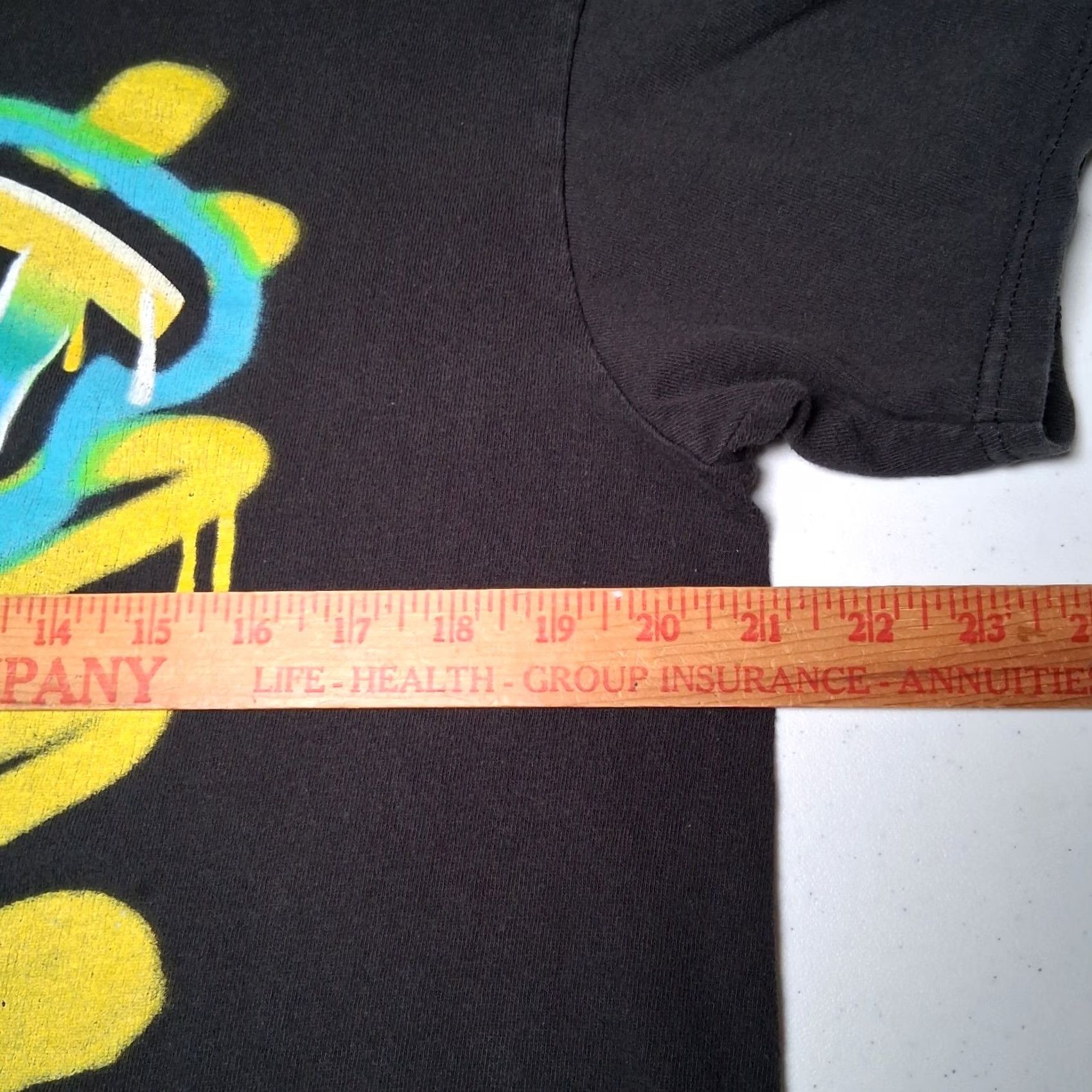 Vintage The Simpsons Bart Simpson Shirt Large Graphic Skateboard TV Show Cartoon Men L Black Cotton Blend Knit Crew Neck Short Sleeve Graphic Size US L / EU 52-54 / 3 - 5 Thumbnail