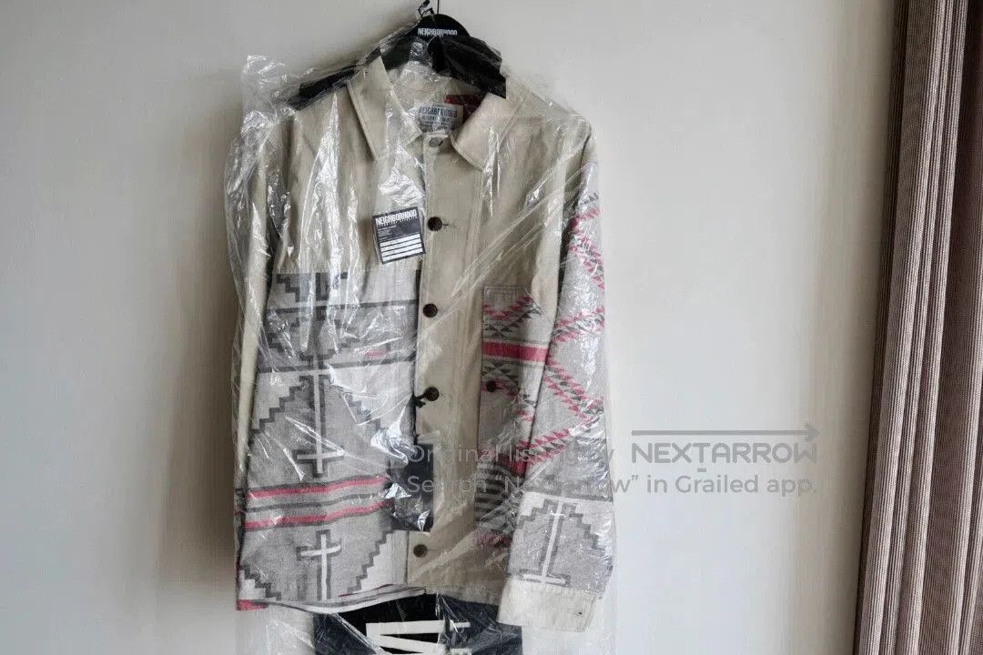 Neighborhood Multi Pattern Button-Up Light Jacket Size M. Size US M / EU 48-50 / 2 - 1 Thumbnail