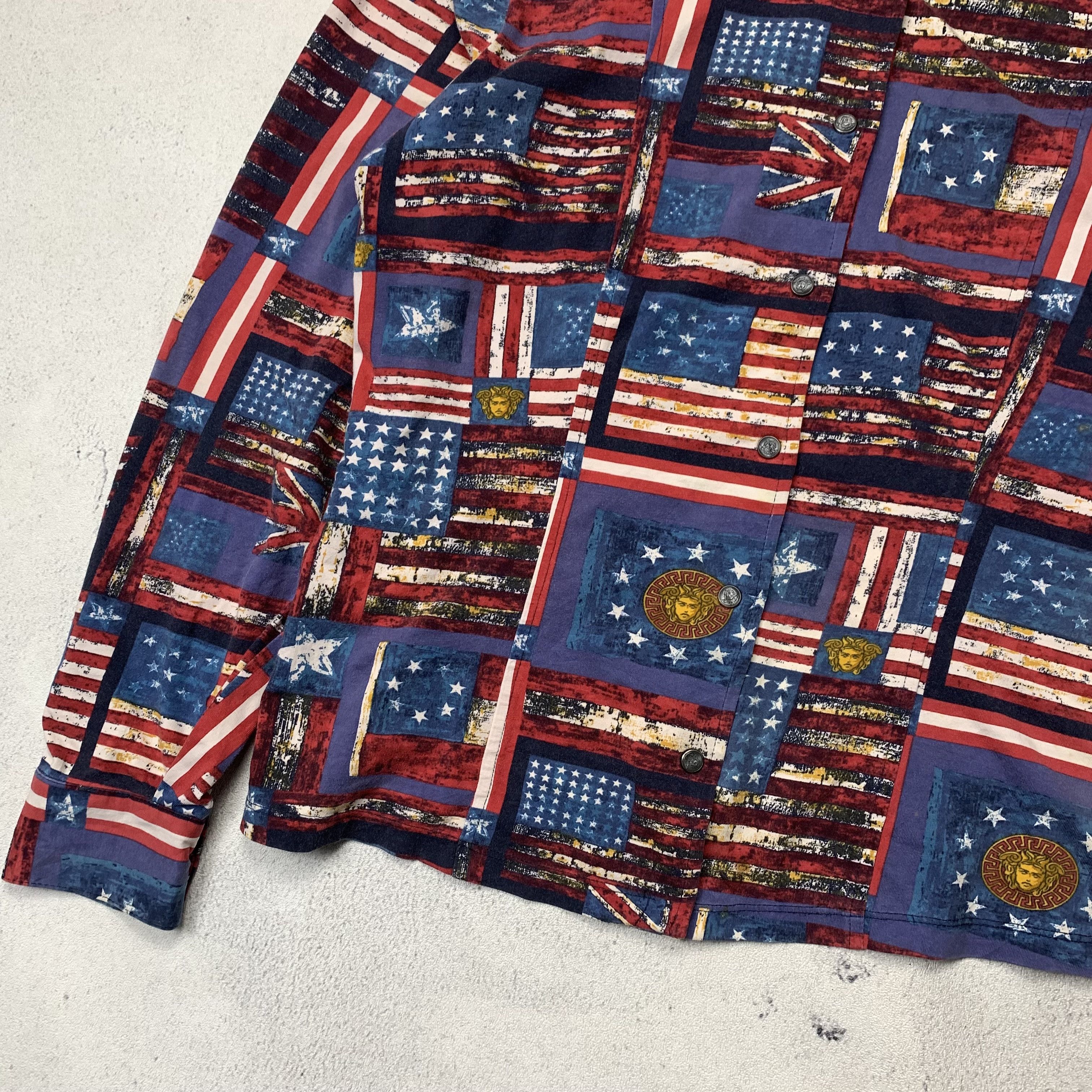 Versace Vintage Versace Shirt Size S / US 4 / IT 40 - 4 Thumbnail