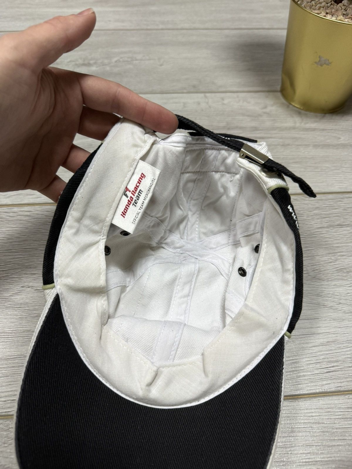 Formula 1 vintage cap HONDA F1 sign racing revolution jenson 12 Size ONE SIZE - 5 Thumbnail