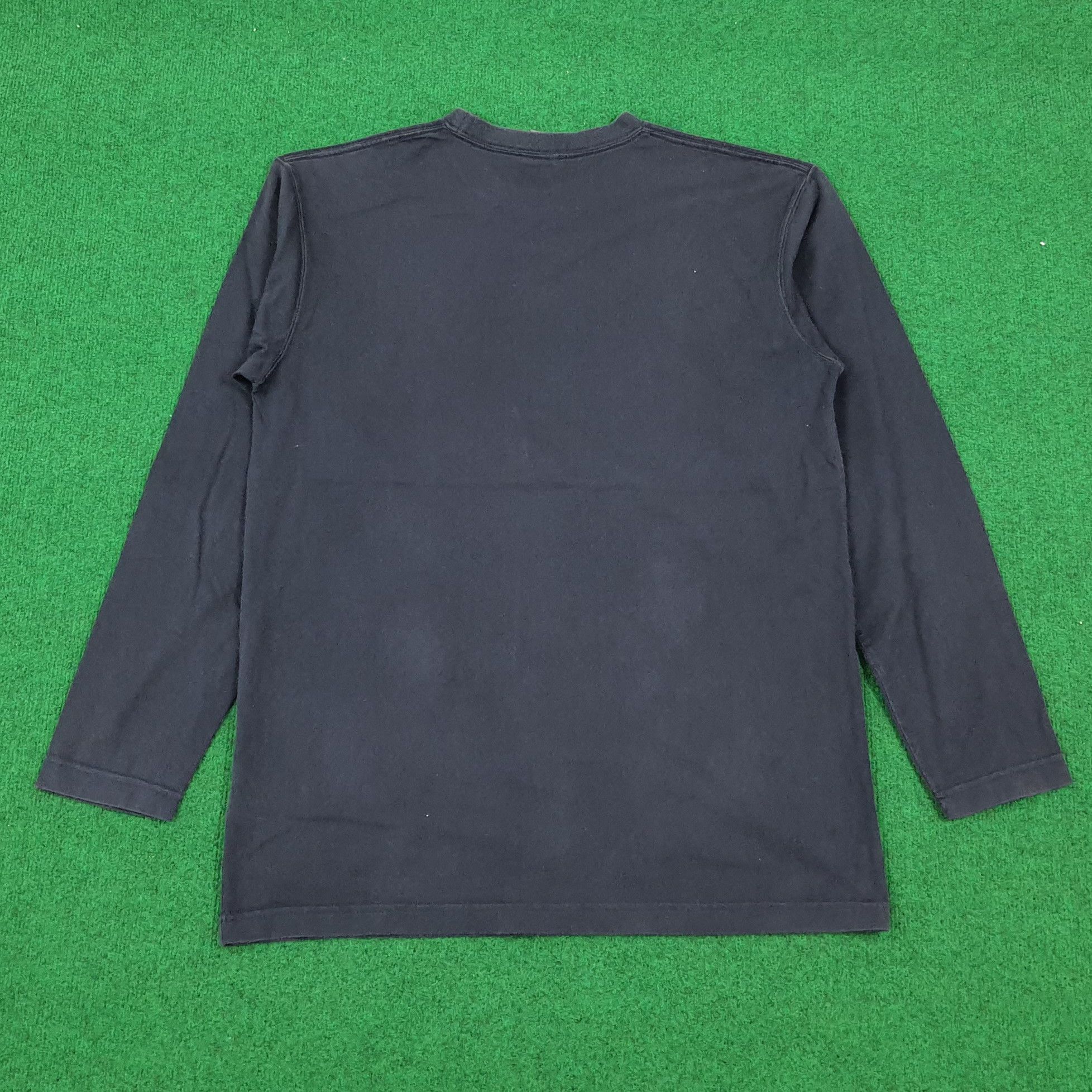 Nike × Vintage Vintage Nike Long Sleeve Embroidery Swoosh Tshirt Size US M / EU 48-50 / 2 - 3 Thumbnail