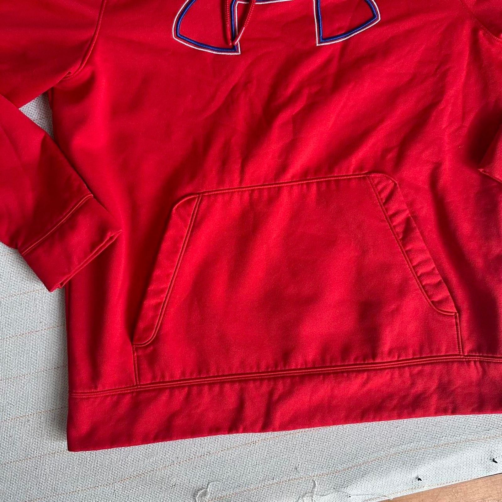 Under Armour Under Armour Storm Sweatshirt Loose Red Pullover Hoodie Size US M / EU 48-50 / 2 - 4 Thumbnail